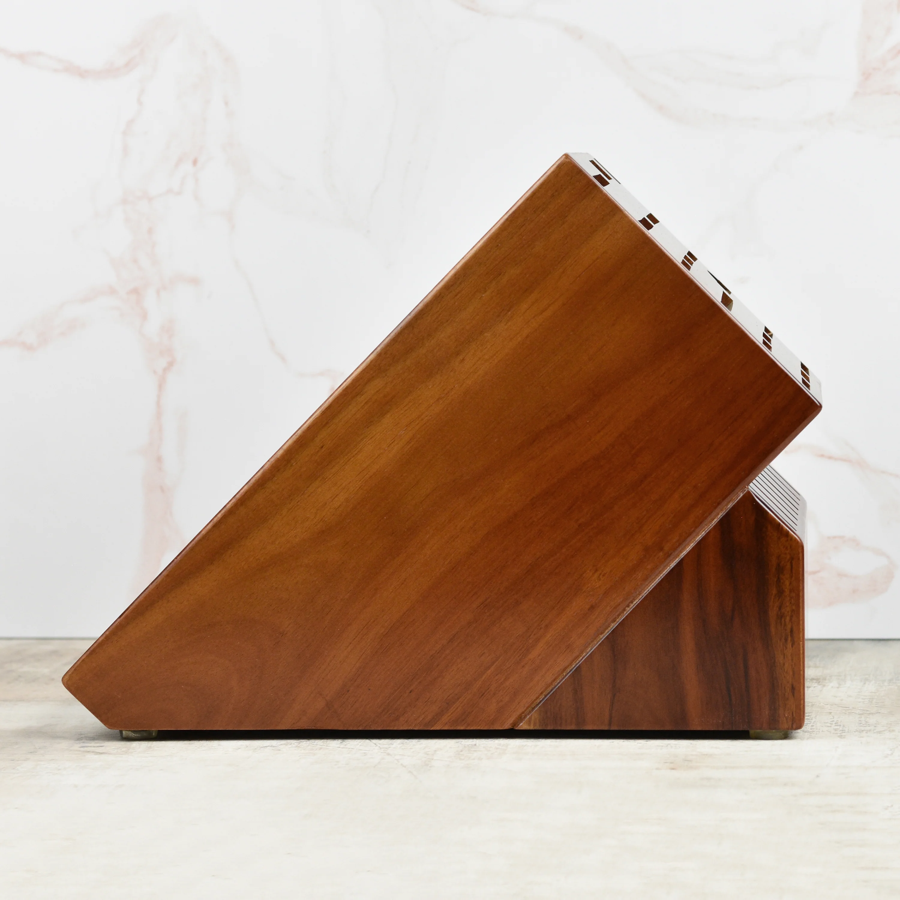 24 Slot Acacia Knife Block - Image 3