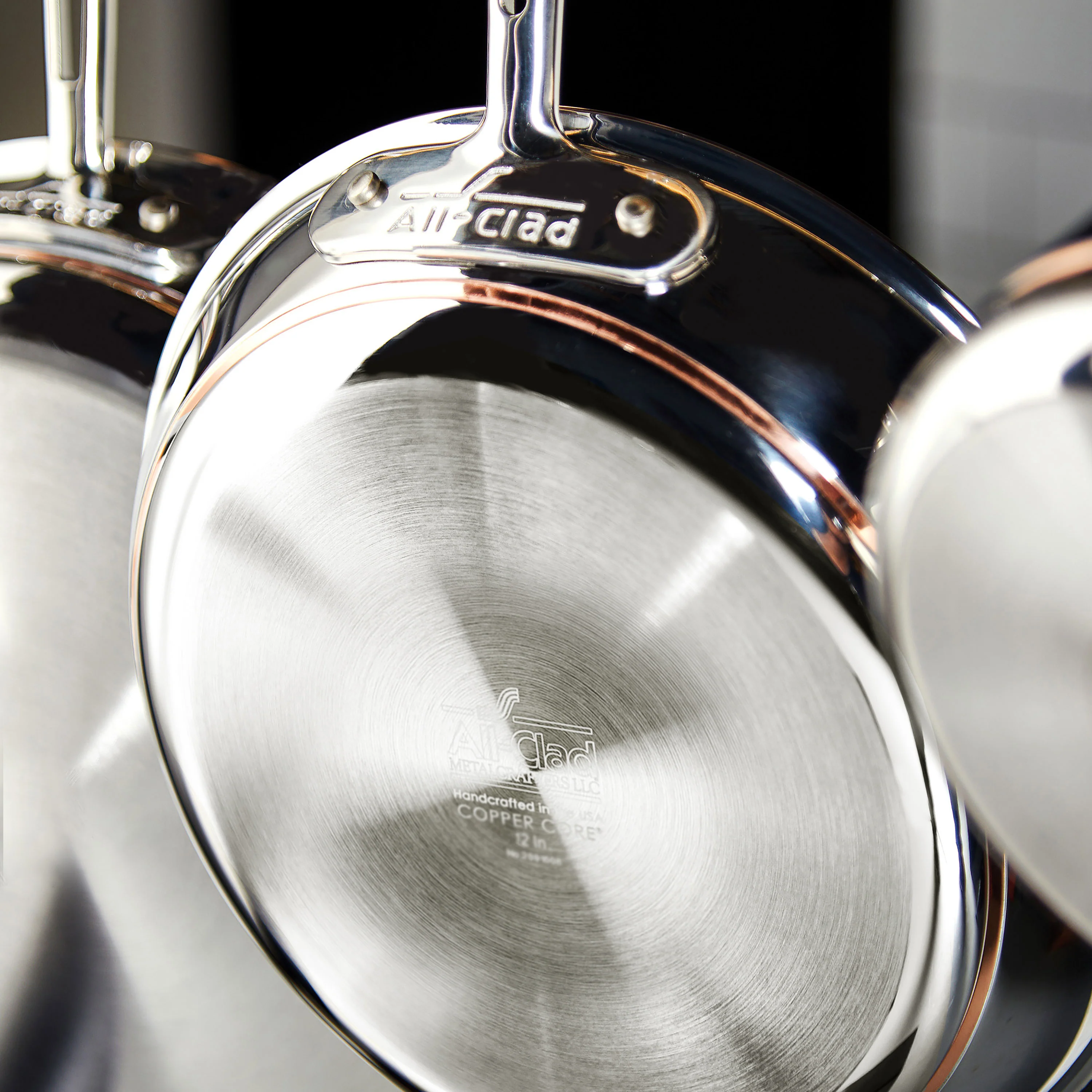 All-Clad Copper Core 12" Fry Pan - Image 7