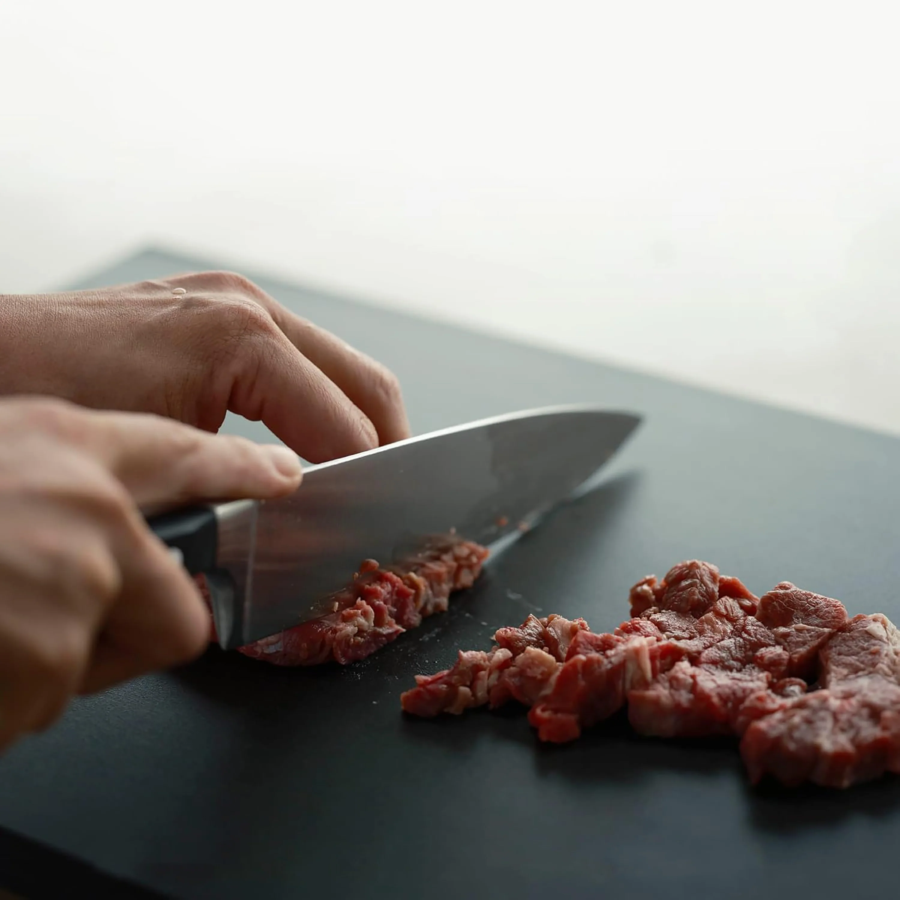 Asahi Black Professional Rubber Cutting Board, 15 x 8.2" - Image 6