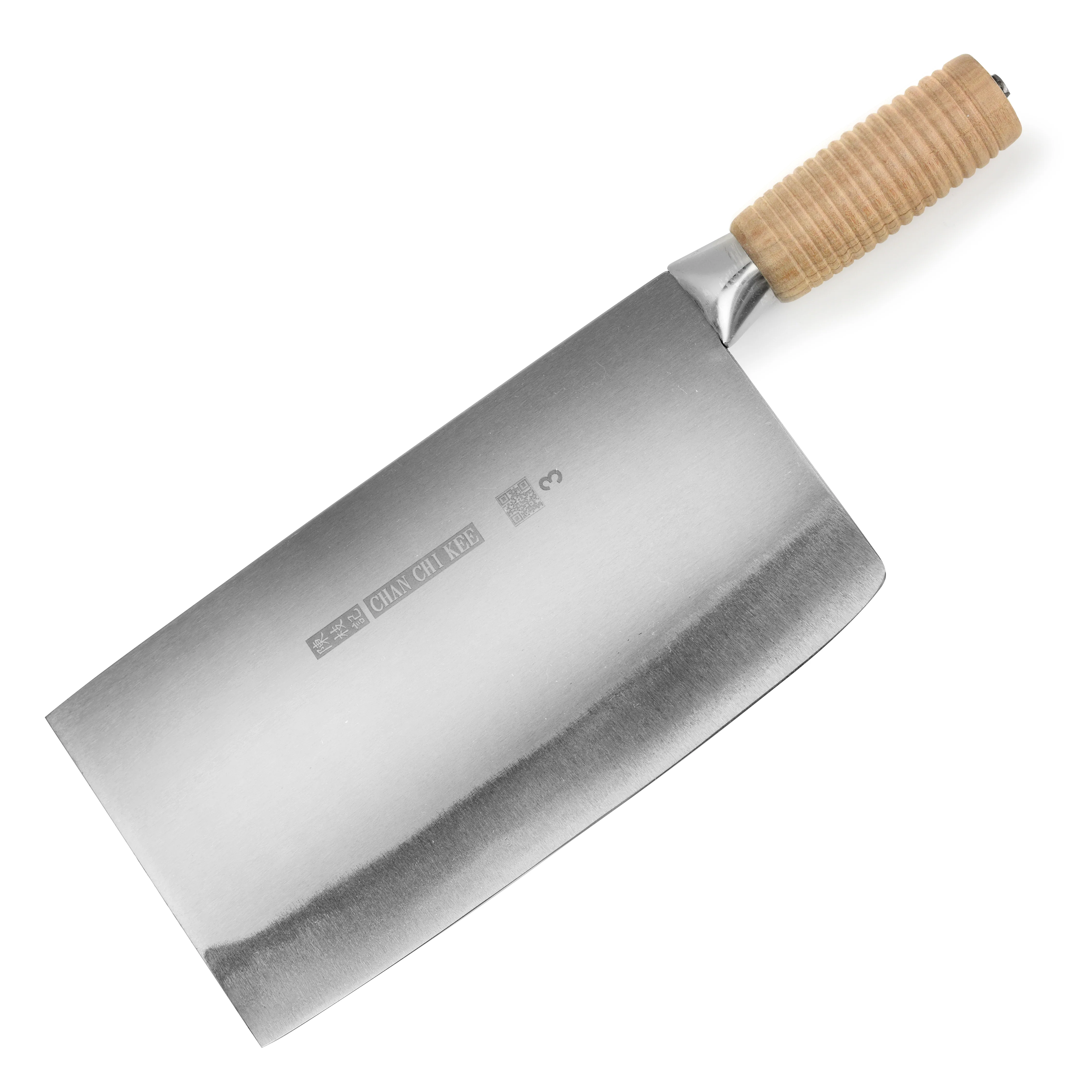 CCK BBQ Chopper 9.4" Carbon Steel Meat Cleaver, Polished - Image 4