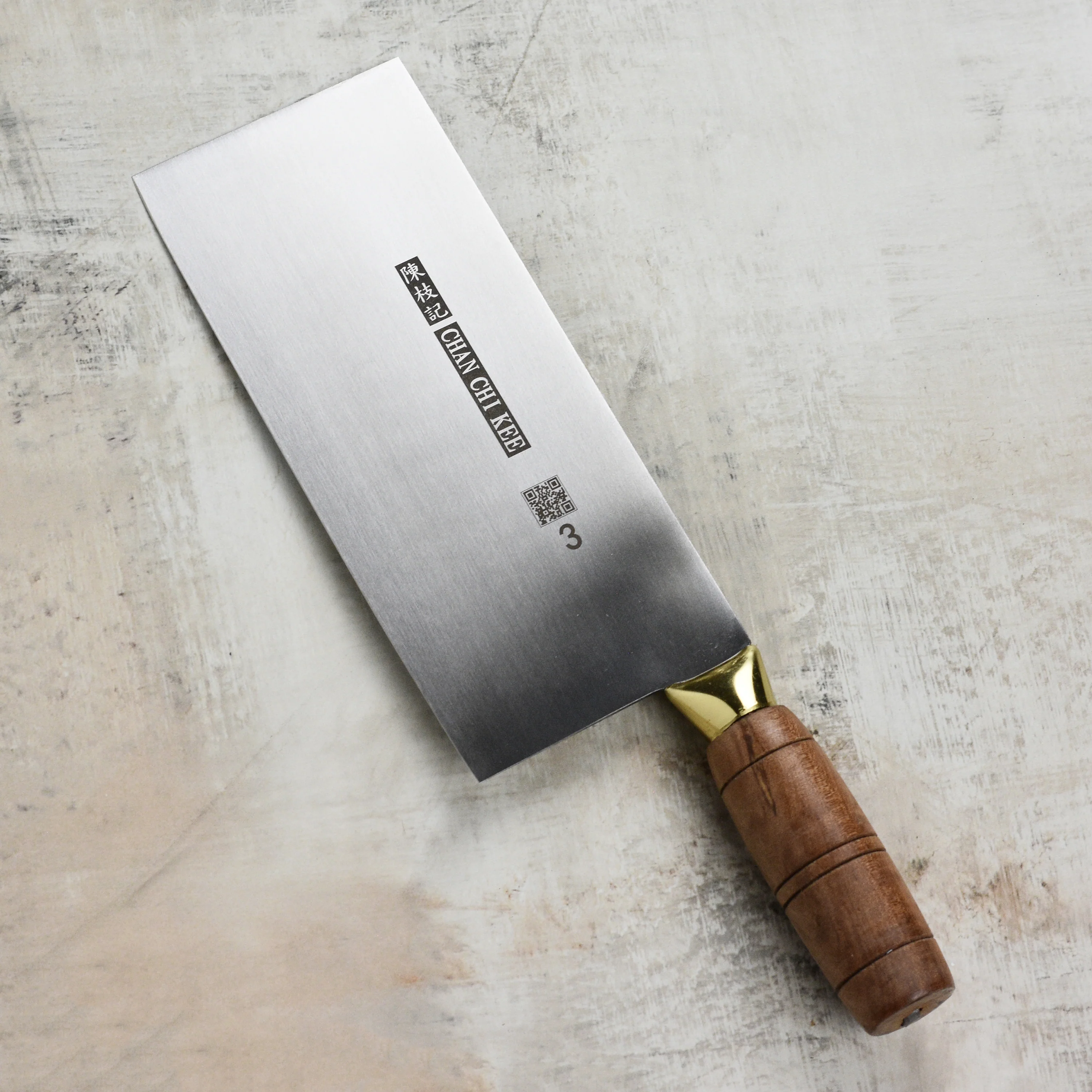 CCK Slicer 7.5" Stainless Steel Chinese Cleaver - Image 6