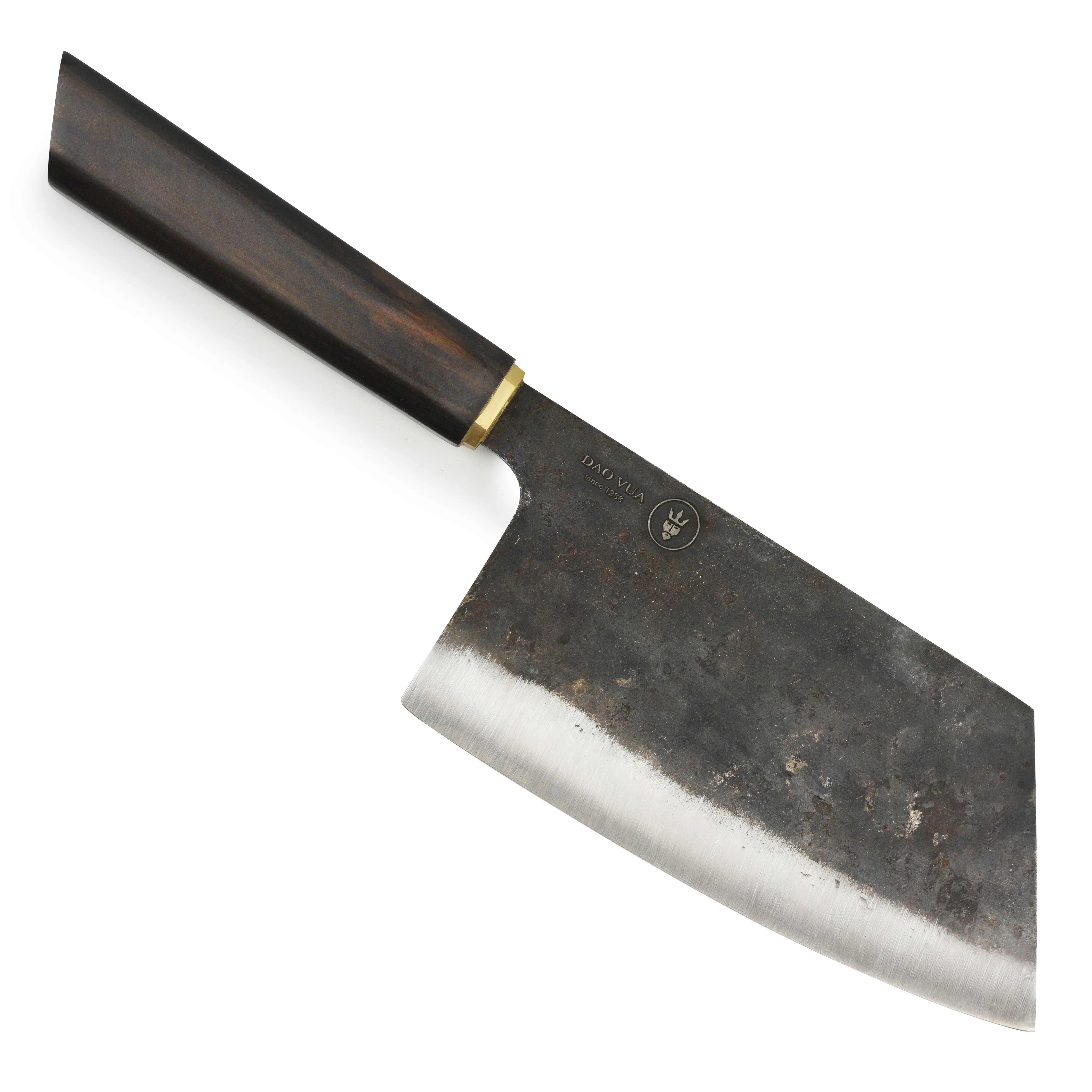 Dao Vua V3 Special Carbon Steel 7" Kiri Cleaver - Image 4