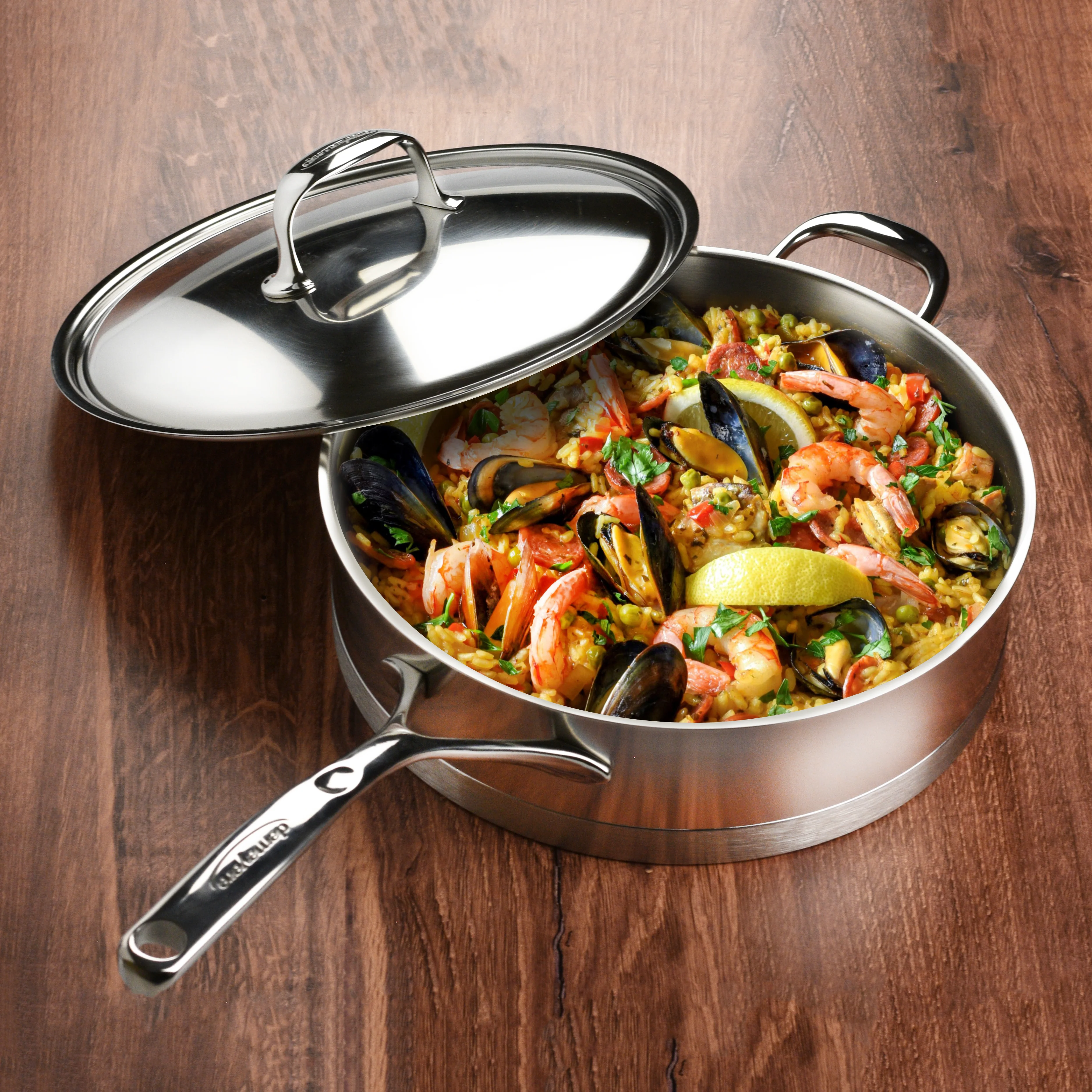 Demeyere Atlantis 12 Piece Stainless Steel Cookware Set - Image 5