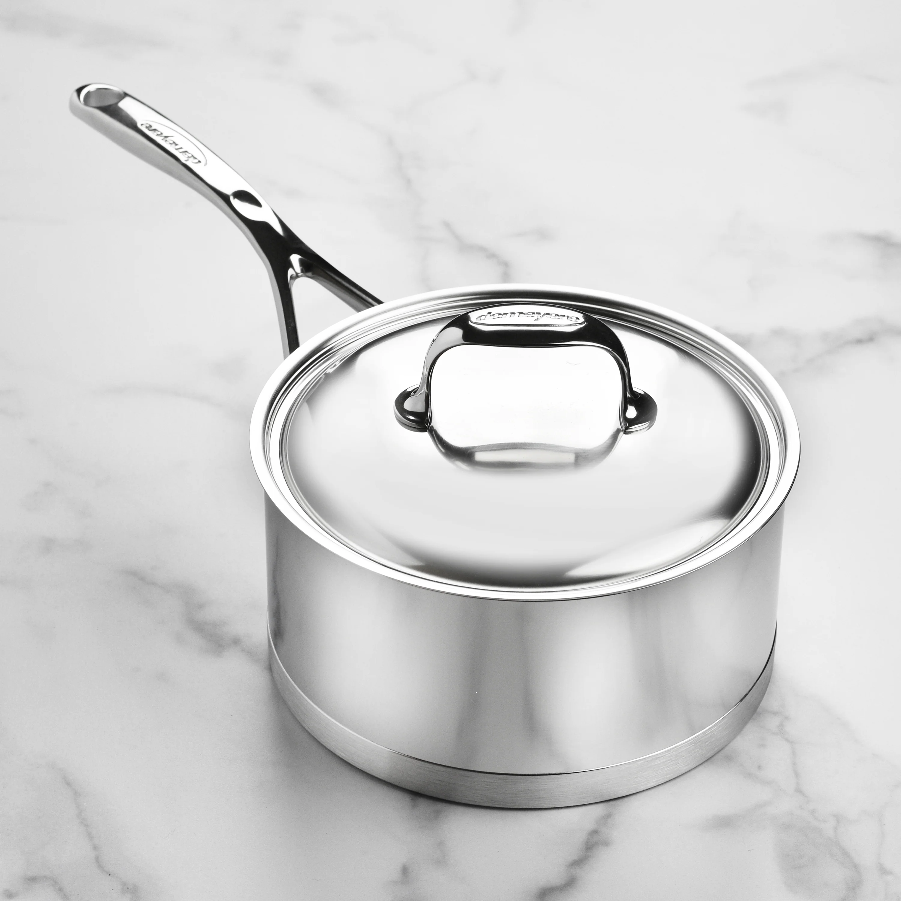 Demeyere Atlantis 3.2-quart Stainless Steel Saucepan - Image 6