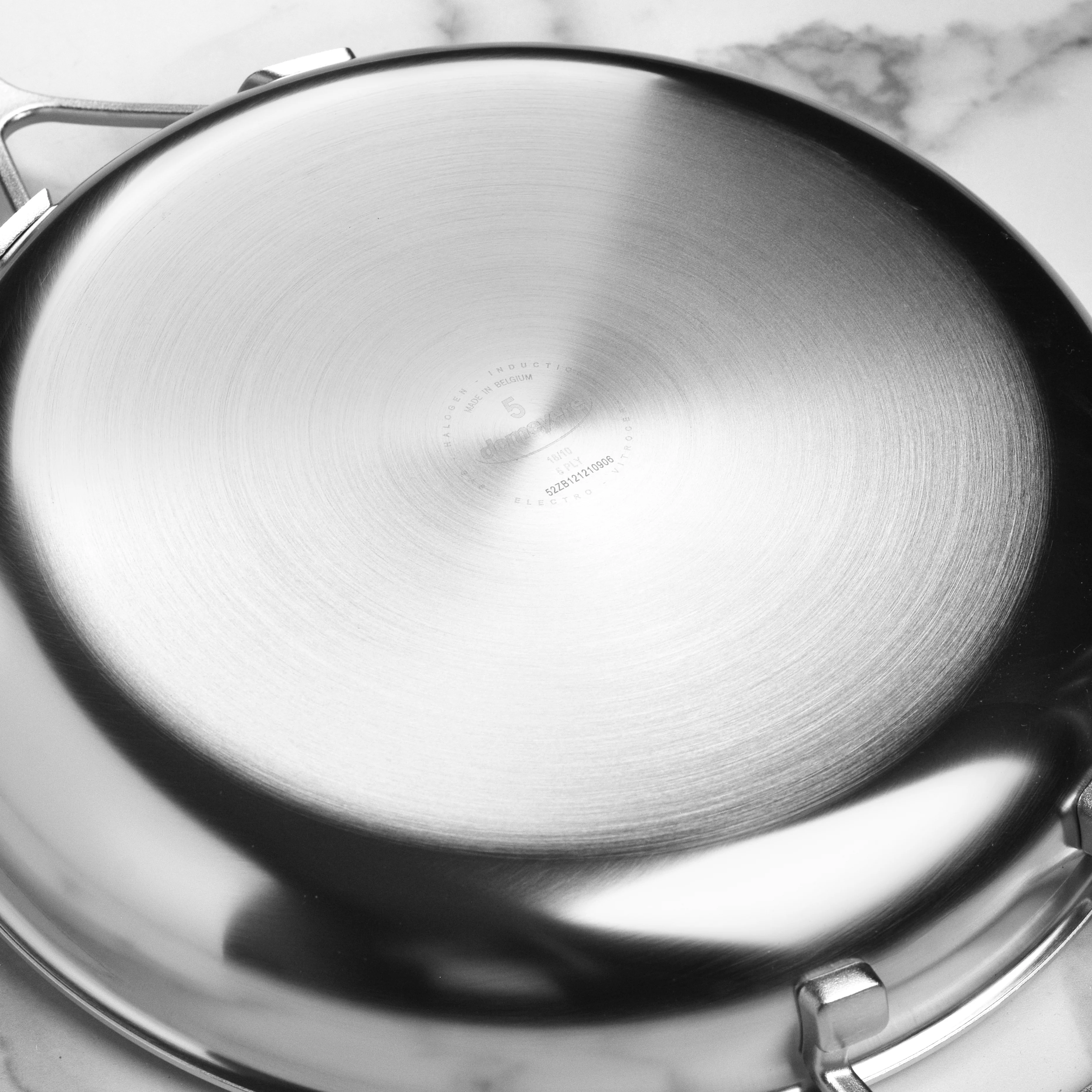 Demeyere Industry5 12.5" Stainless Steel Fry Pan - Image 3
