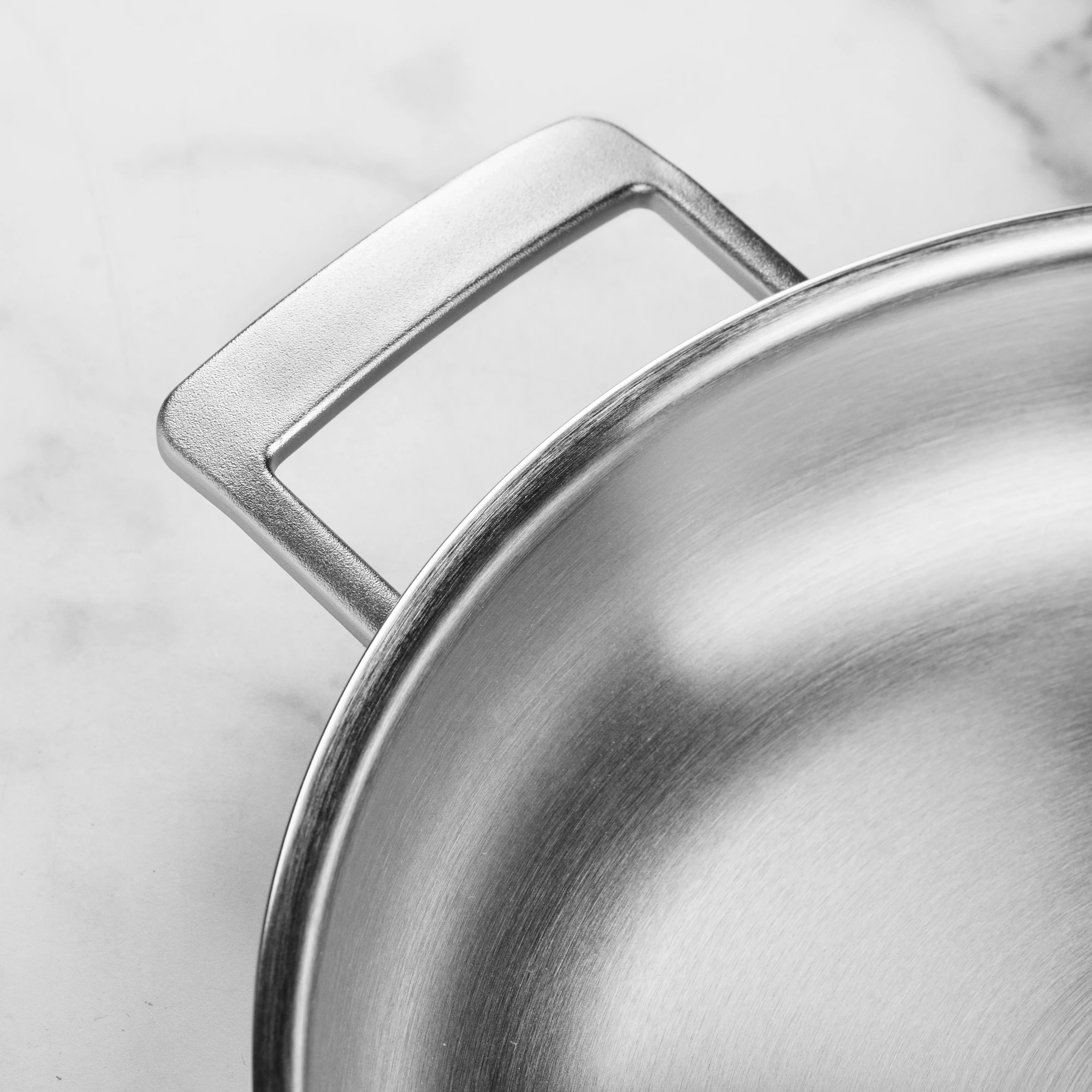 Demeyere Industry5 12.5" Stainless Steel Fry Pan - Image 4