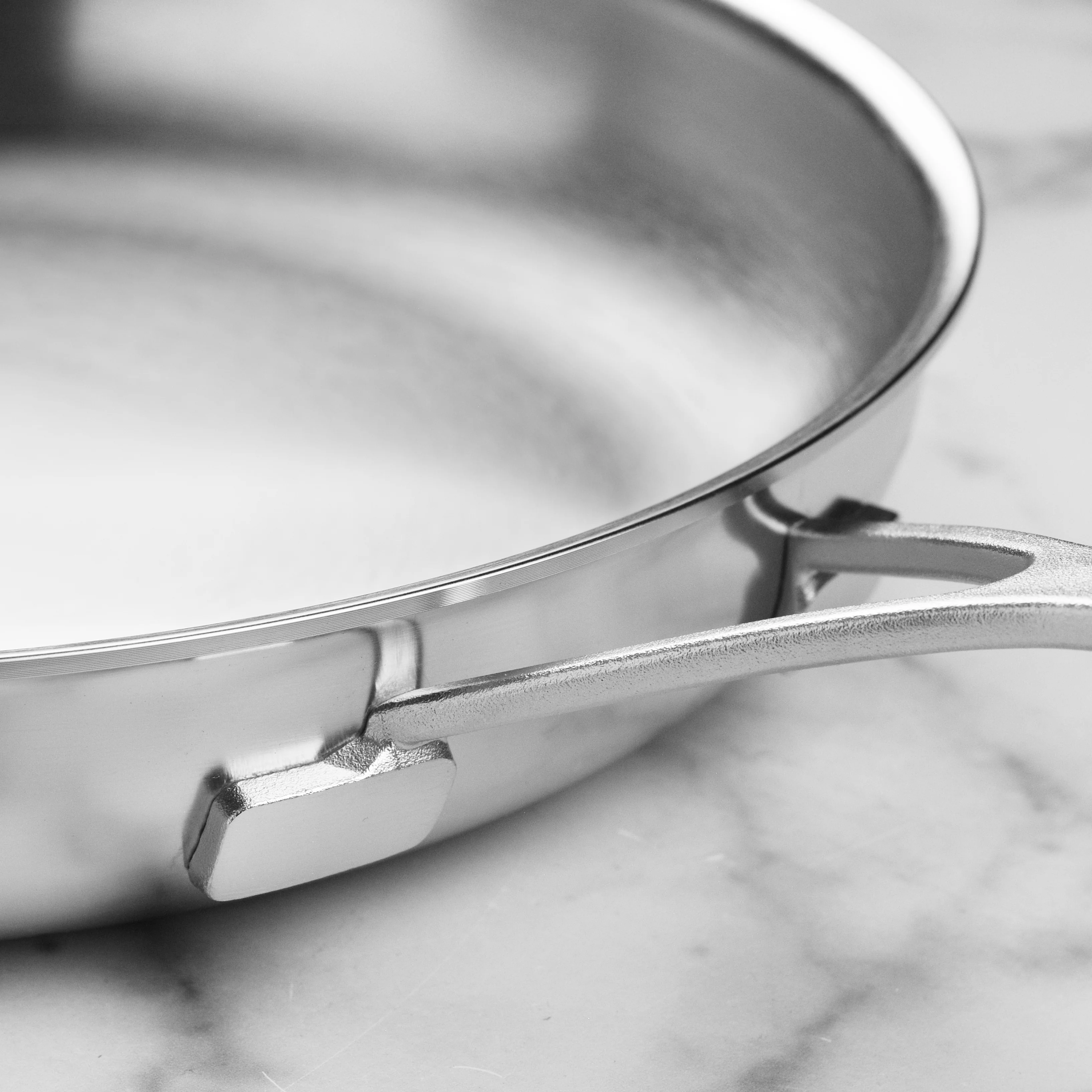 Demeyere Industry5 12.5" Stainless Steel Fry Pan - Image 5