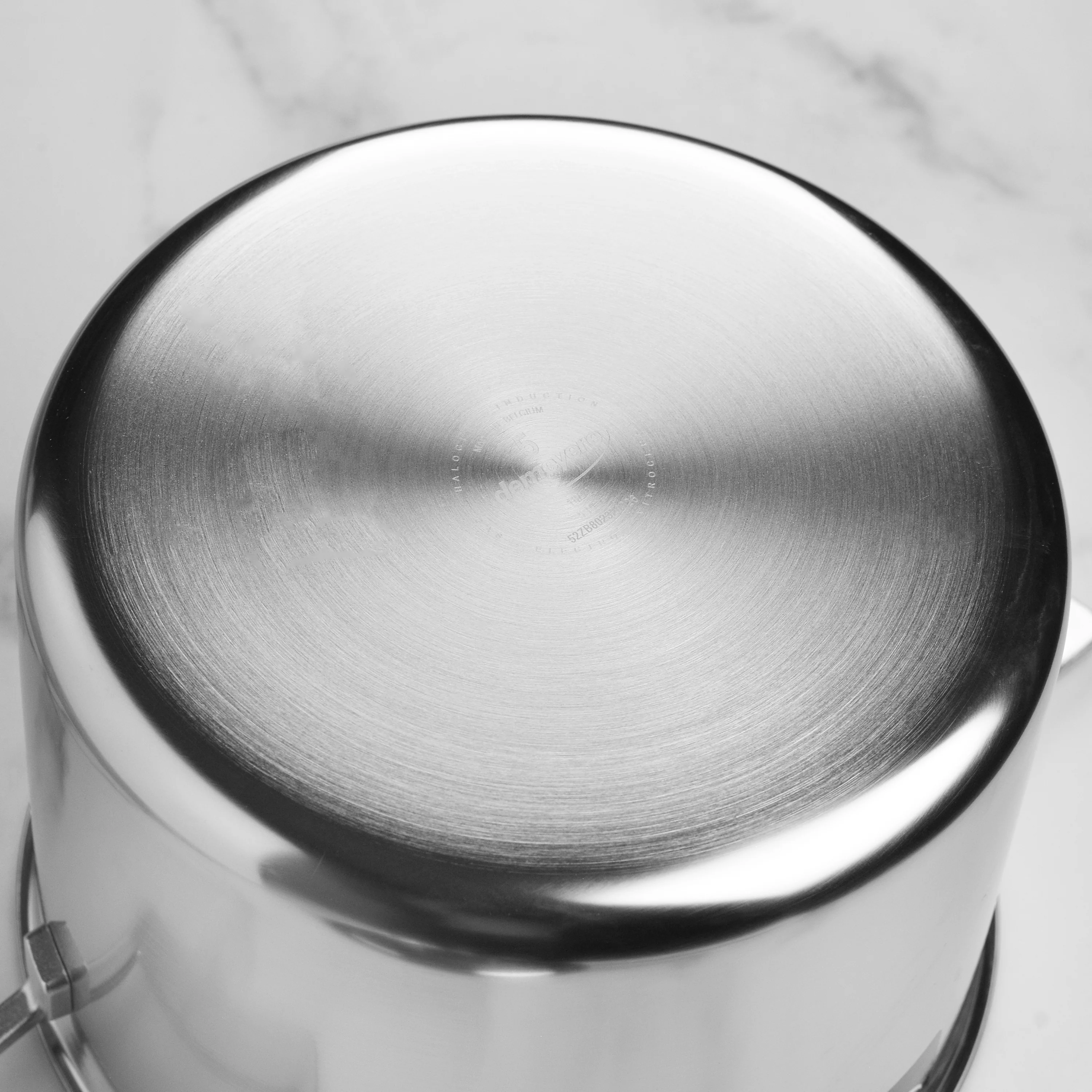 Demeyere Industry5 8-quart Stainless Steel Stock Pot - Image 3