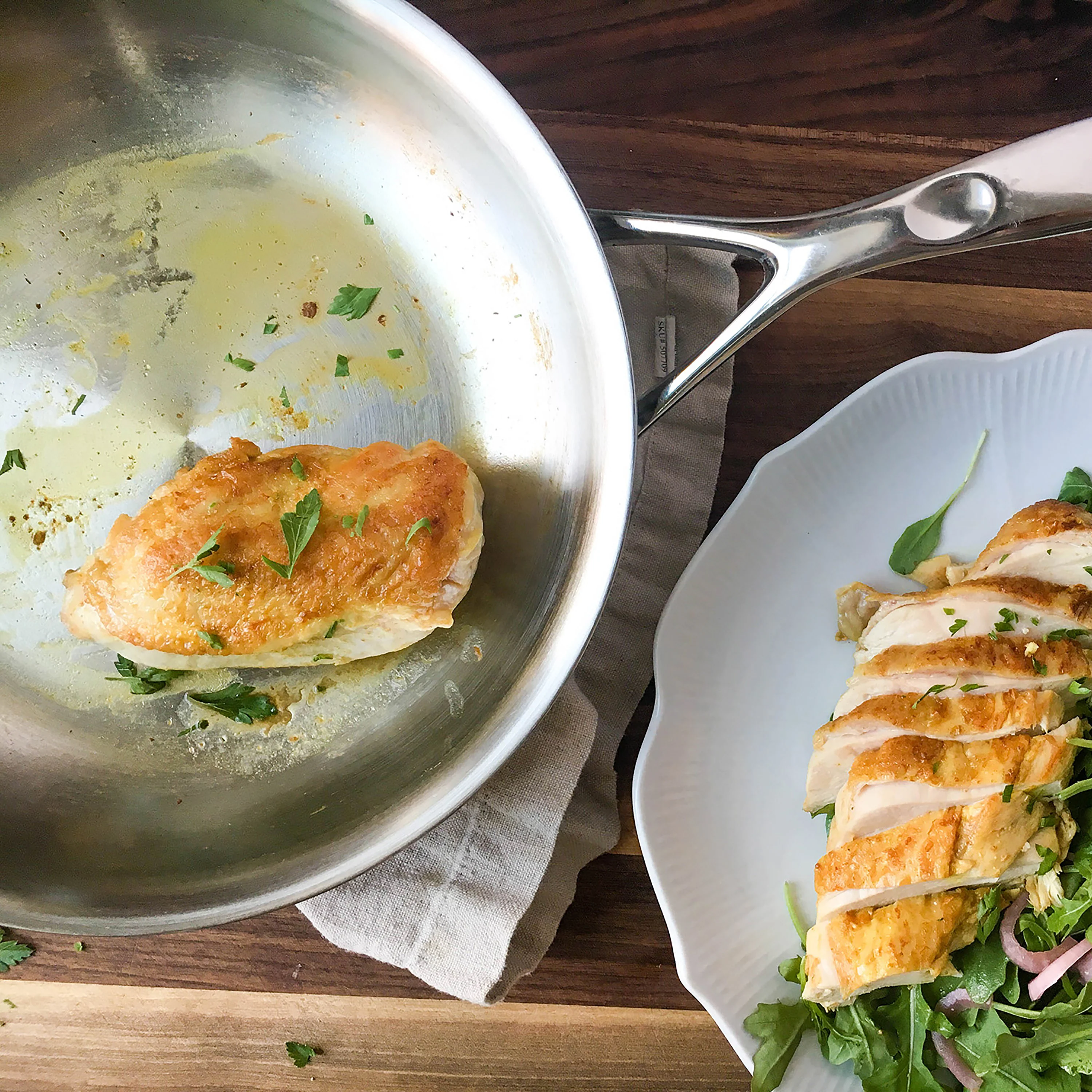 Demeyere Proline 12.6" Stainless Steel Fry Pan - Image 5