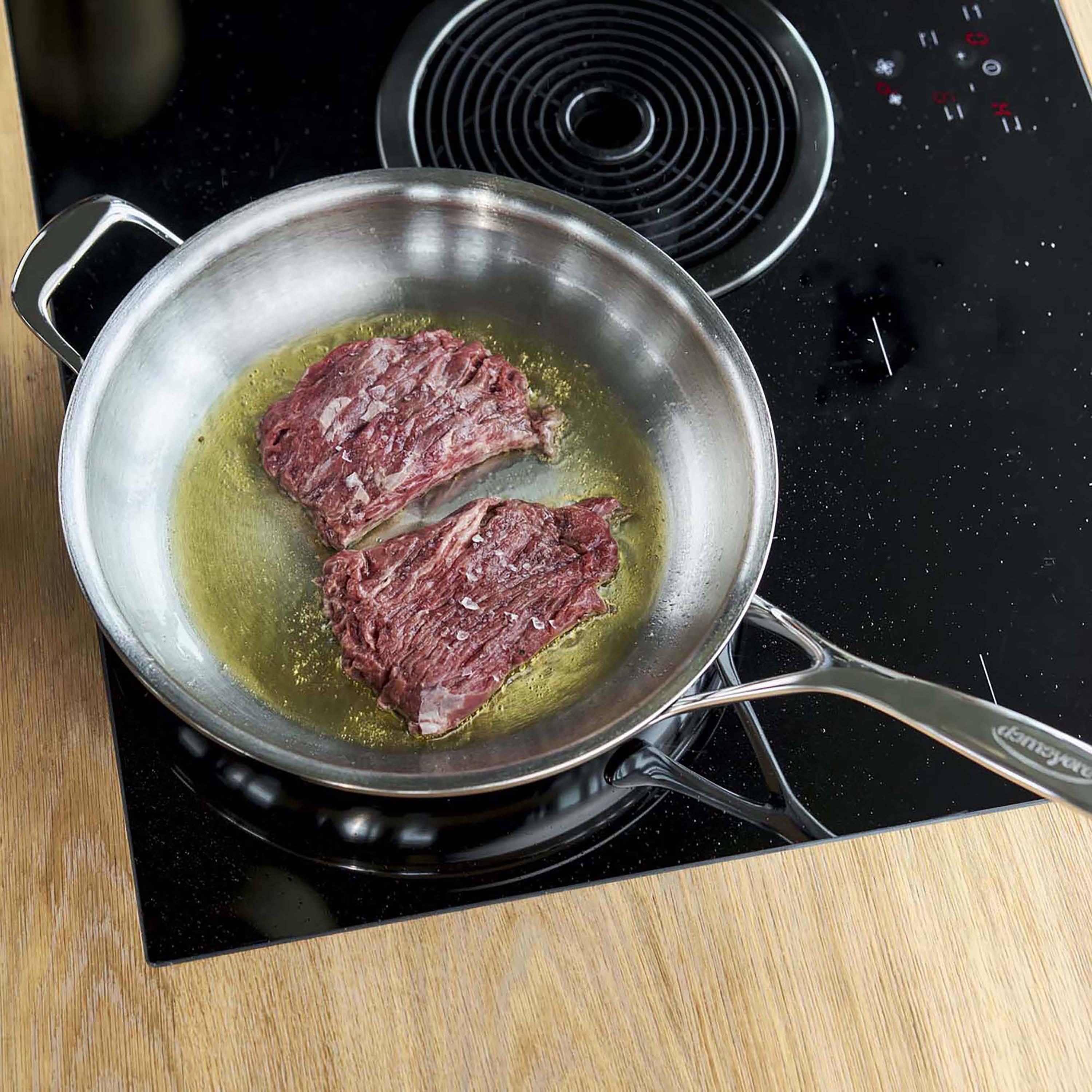 Demeyere Proline 11" Stainless Steel Fry Pan - Image 8