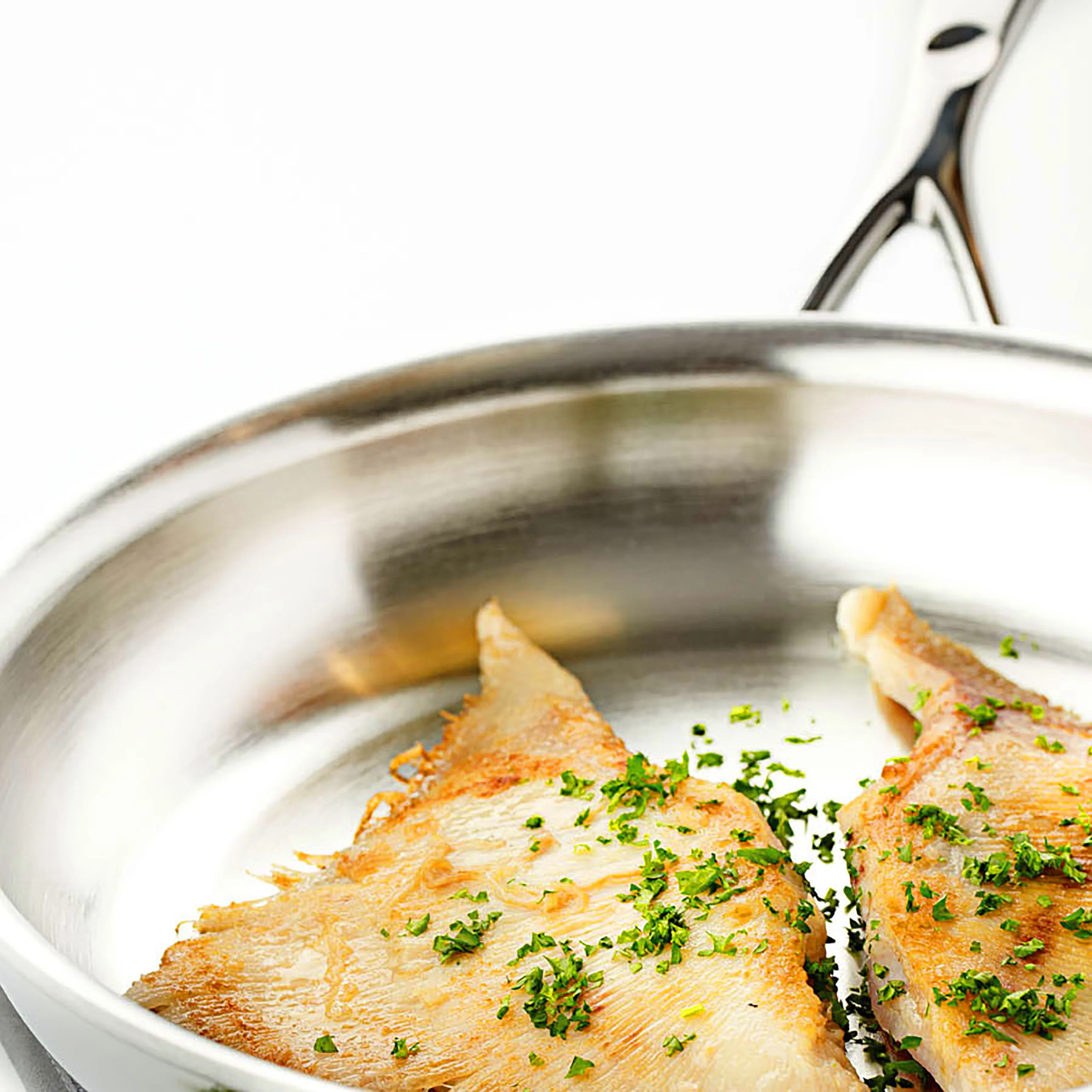 Demeyere Proline 7.9" Stainless Steel Fry Pan - Image 4