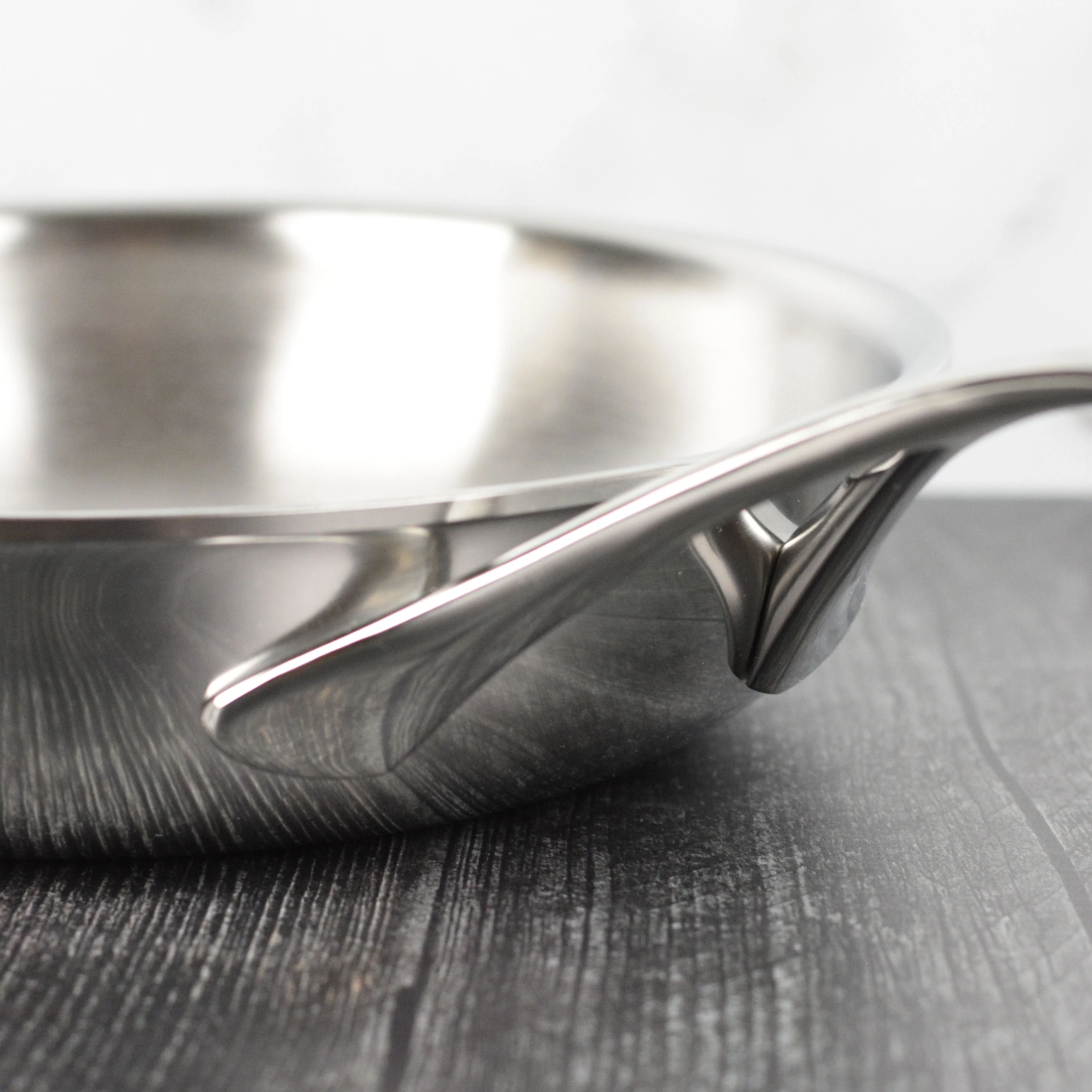Demeyere Proline 7.9" Stainless Steel Fry Pan - Image 5