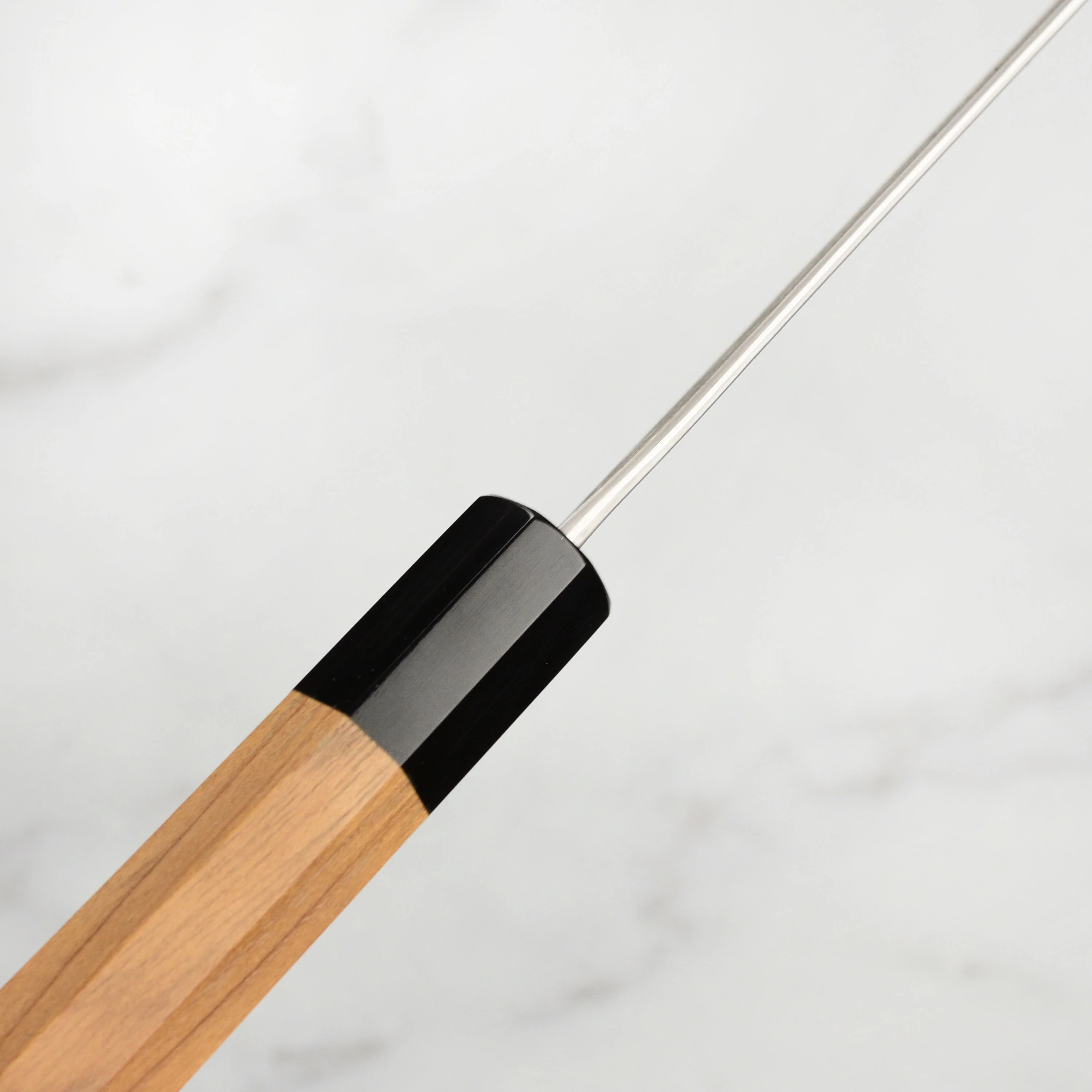 Enso Hand-Forged Aogami Super 9.5" Gyuto with Saya - Image 5