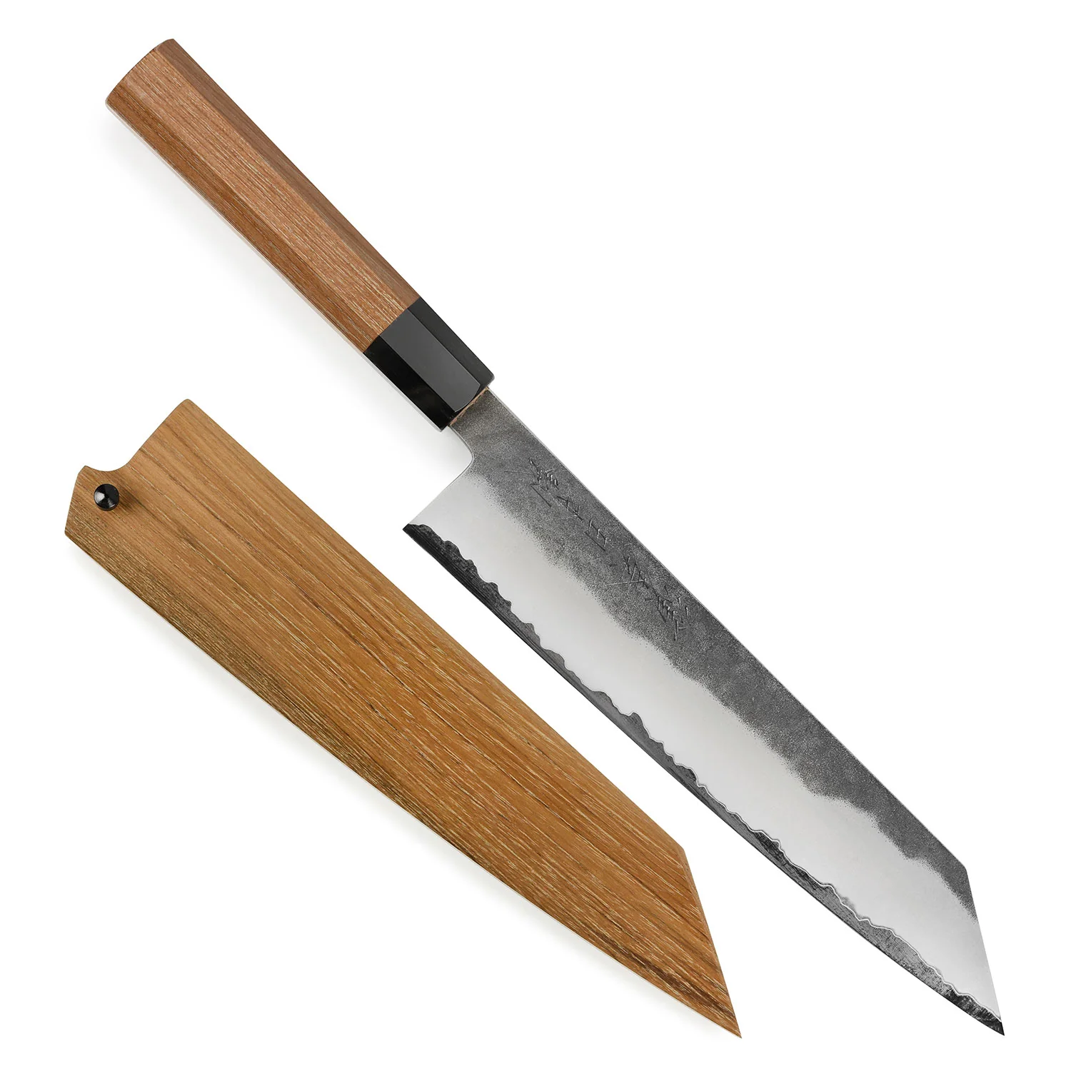 Enso Hand-Forged Aogami Super 9.5" Kiritsuke with Saya - Image 13
