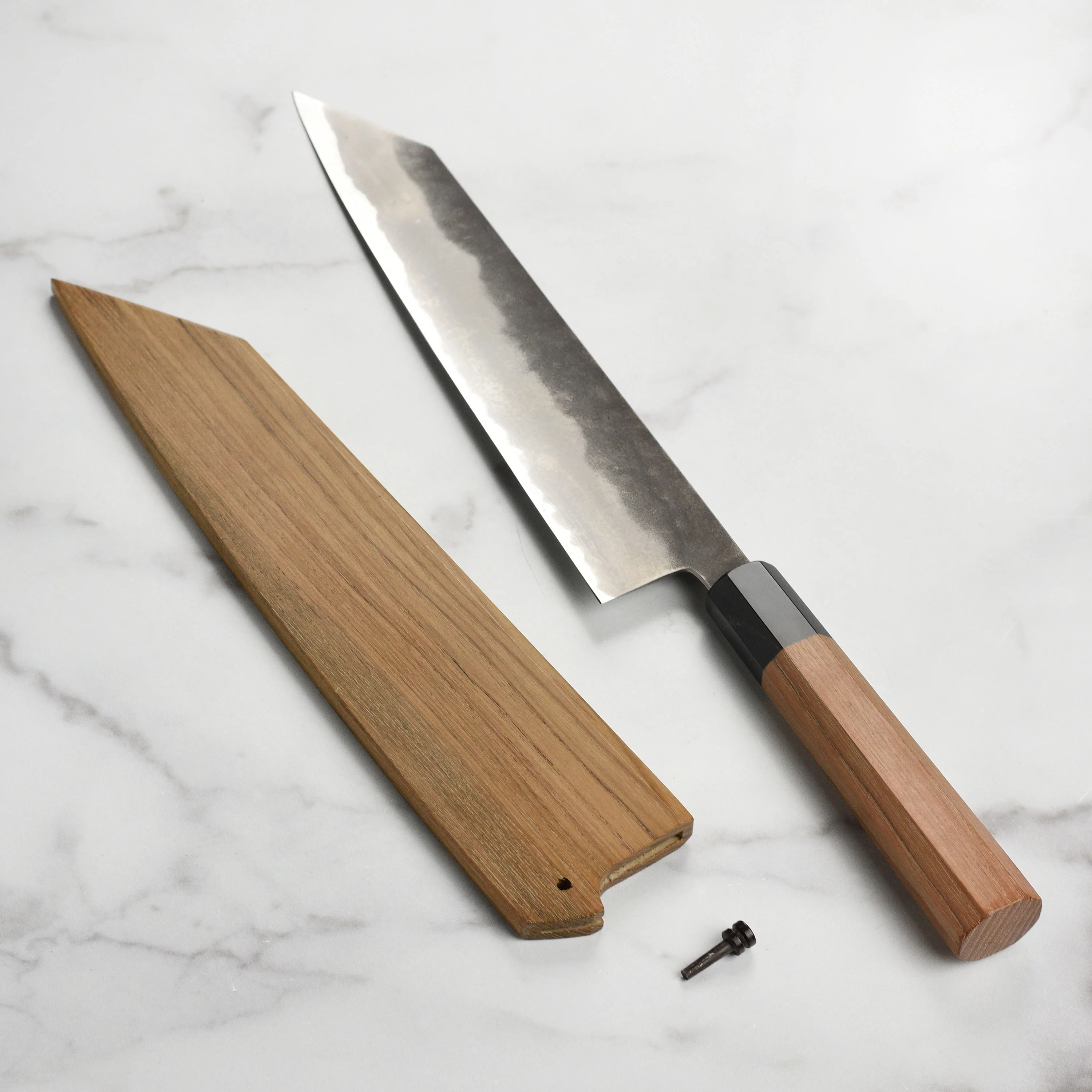 Enso Hand-Forged Aogami Super 9.5" Kiritsuke with Saya - Image 6