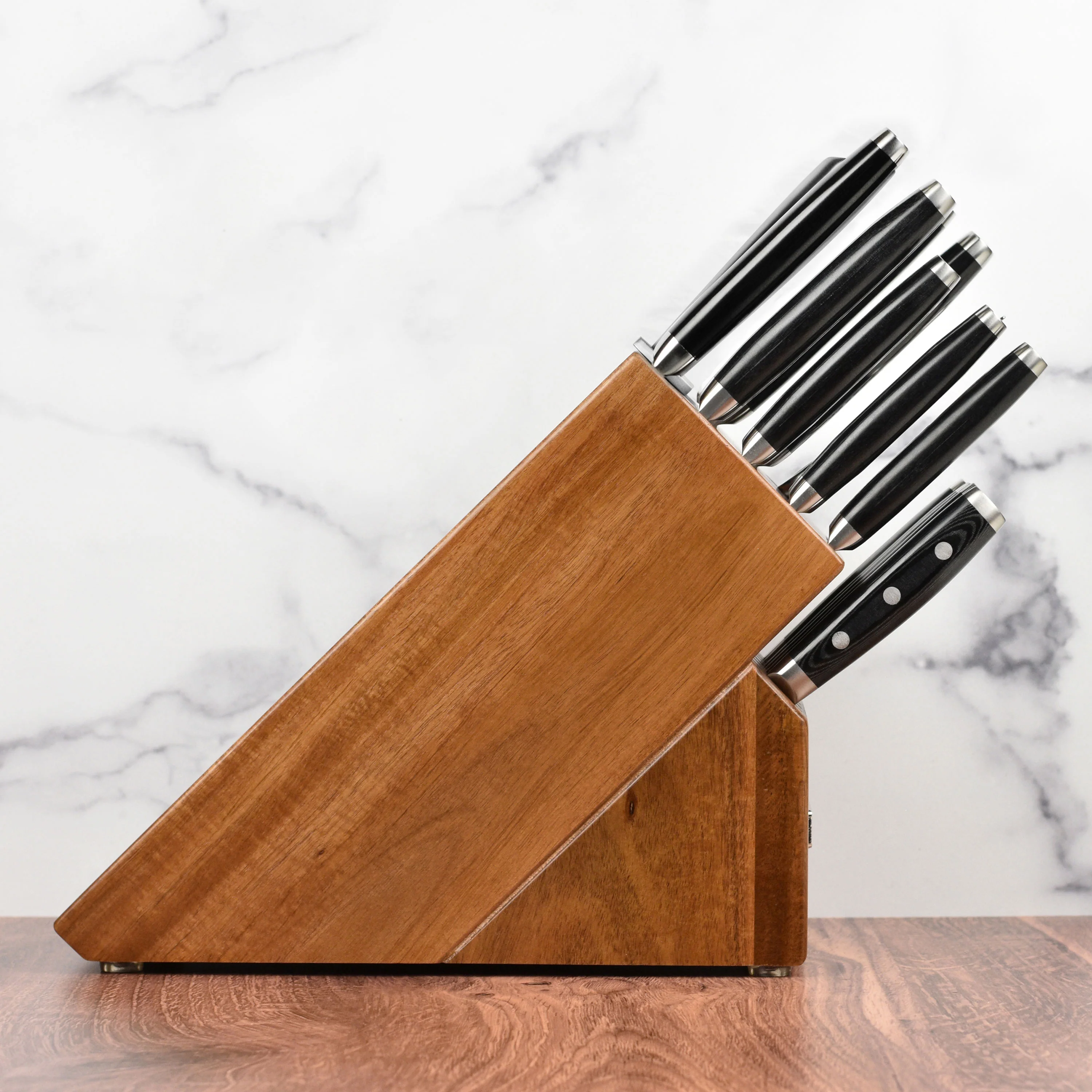 Enso HD 16 Piece Acacia Knife Block Set - Image 5