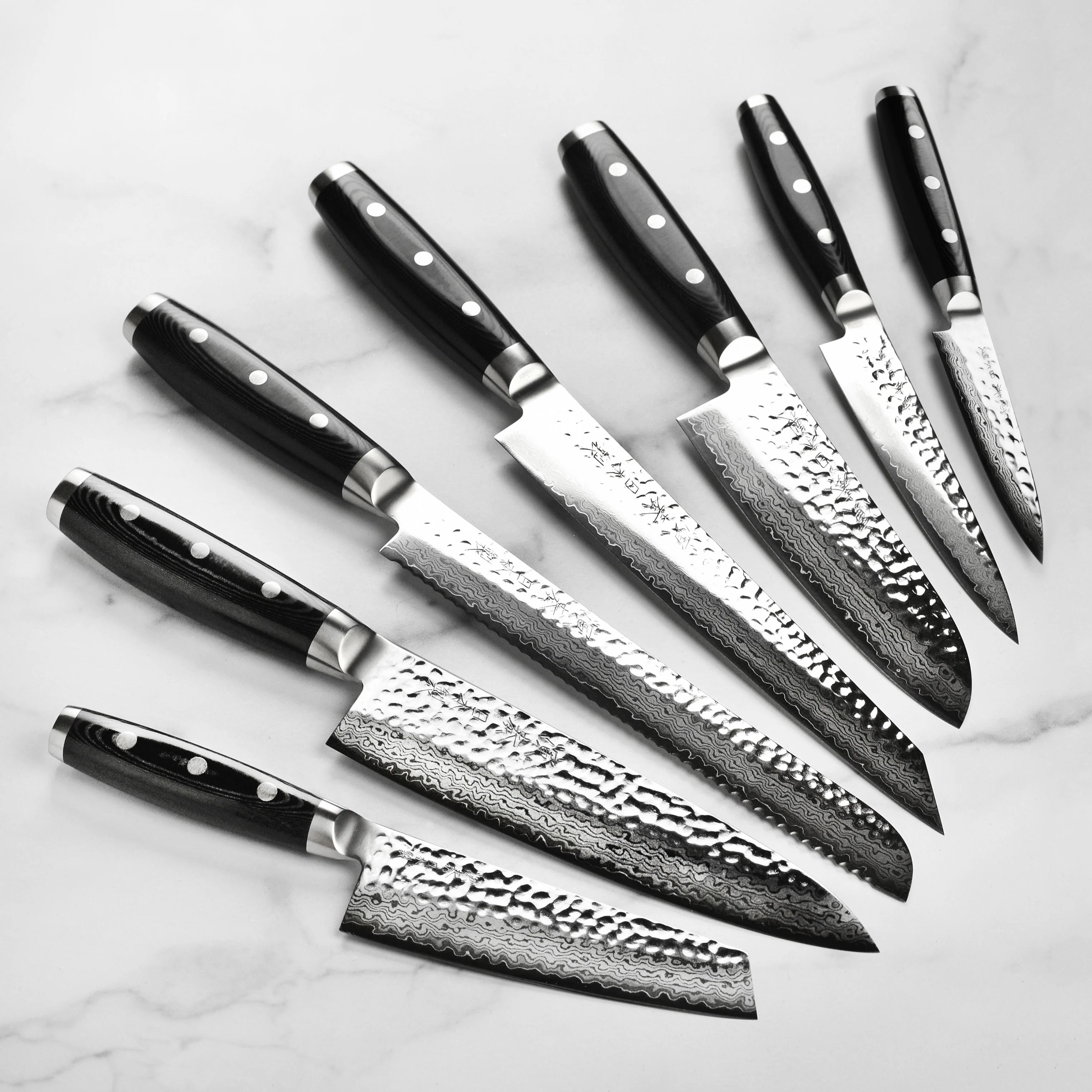 Enso HD 16 Piece Dark Ash Knife Block Set - Image 2