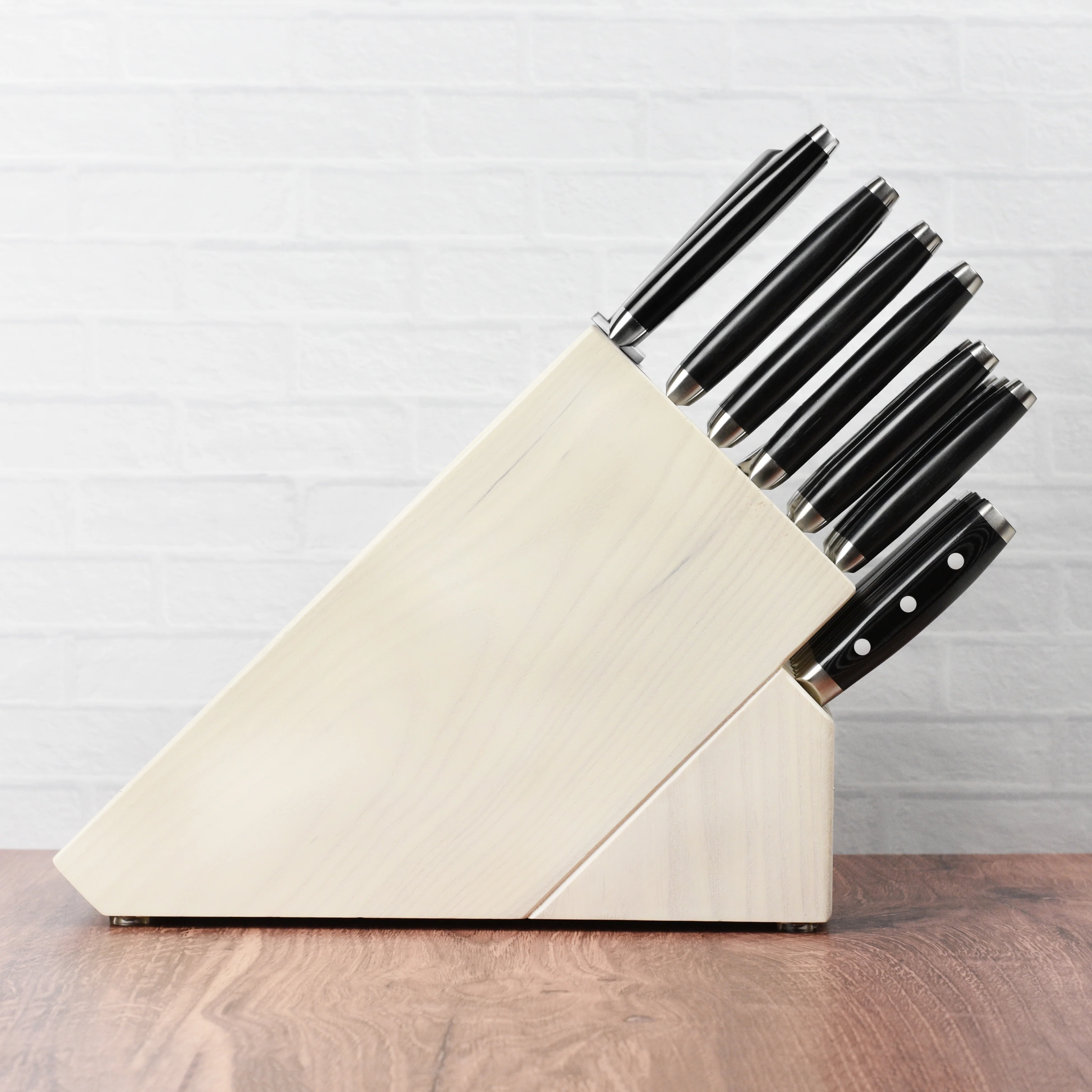 Enso HD 25 Piece Gray Ash Knife Block Set - Image 8