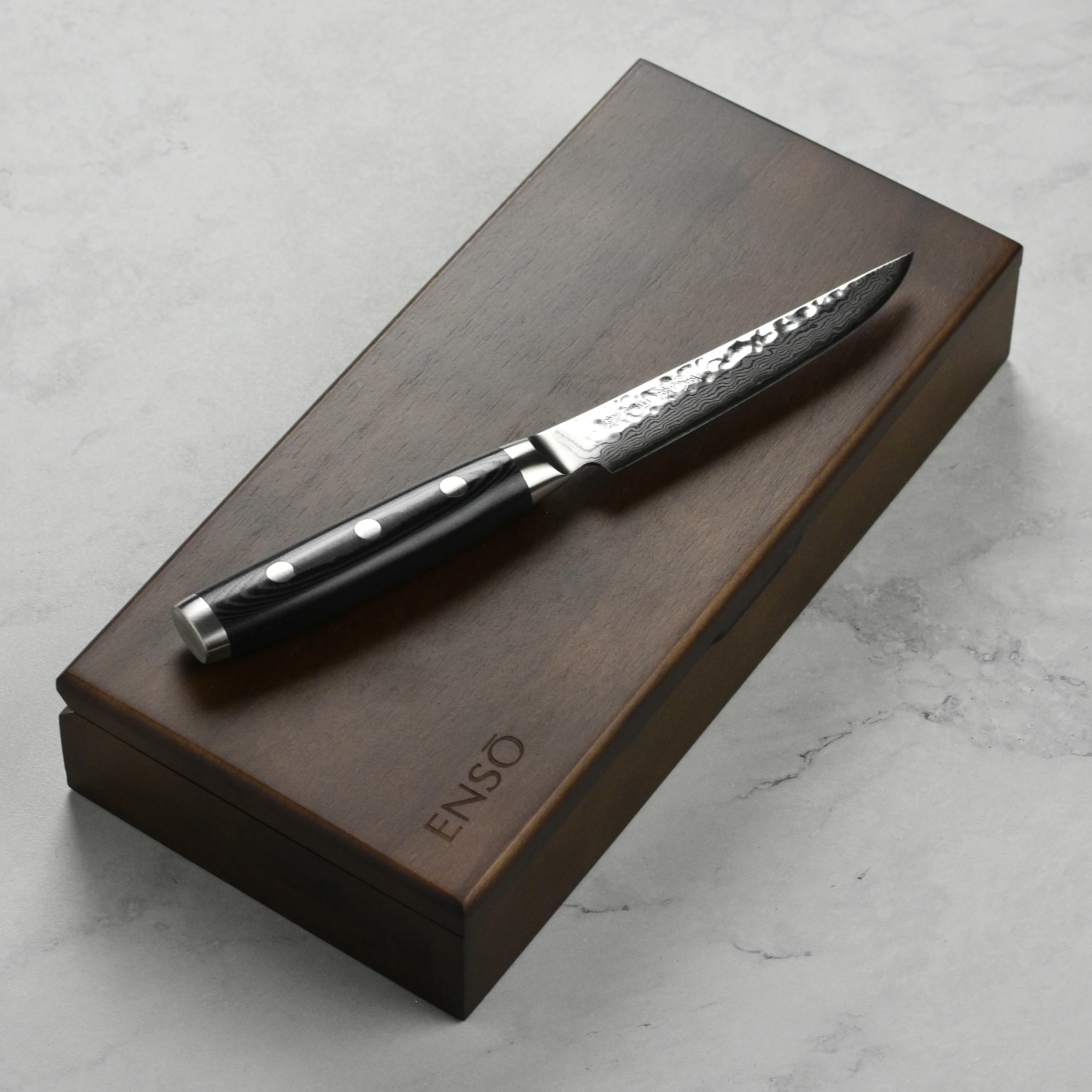 Enso HD 4 Piece Steak Knife Set with Case - Image 5