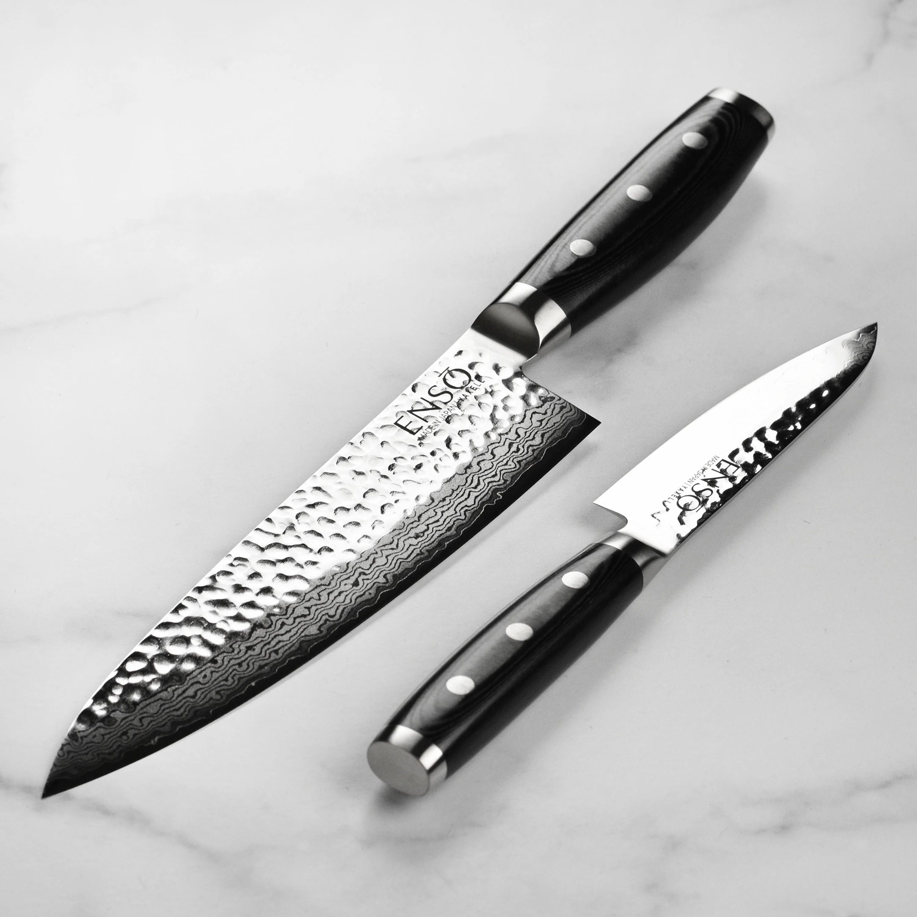 Enso HD 2 Piece Utility & Chef's Knife Set with Sheaths - Image 7