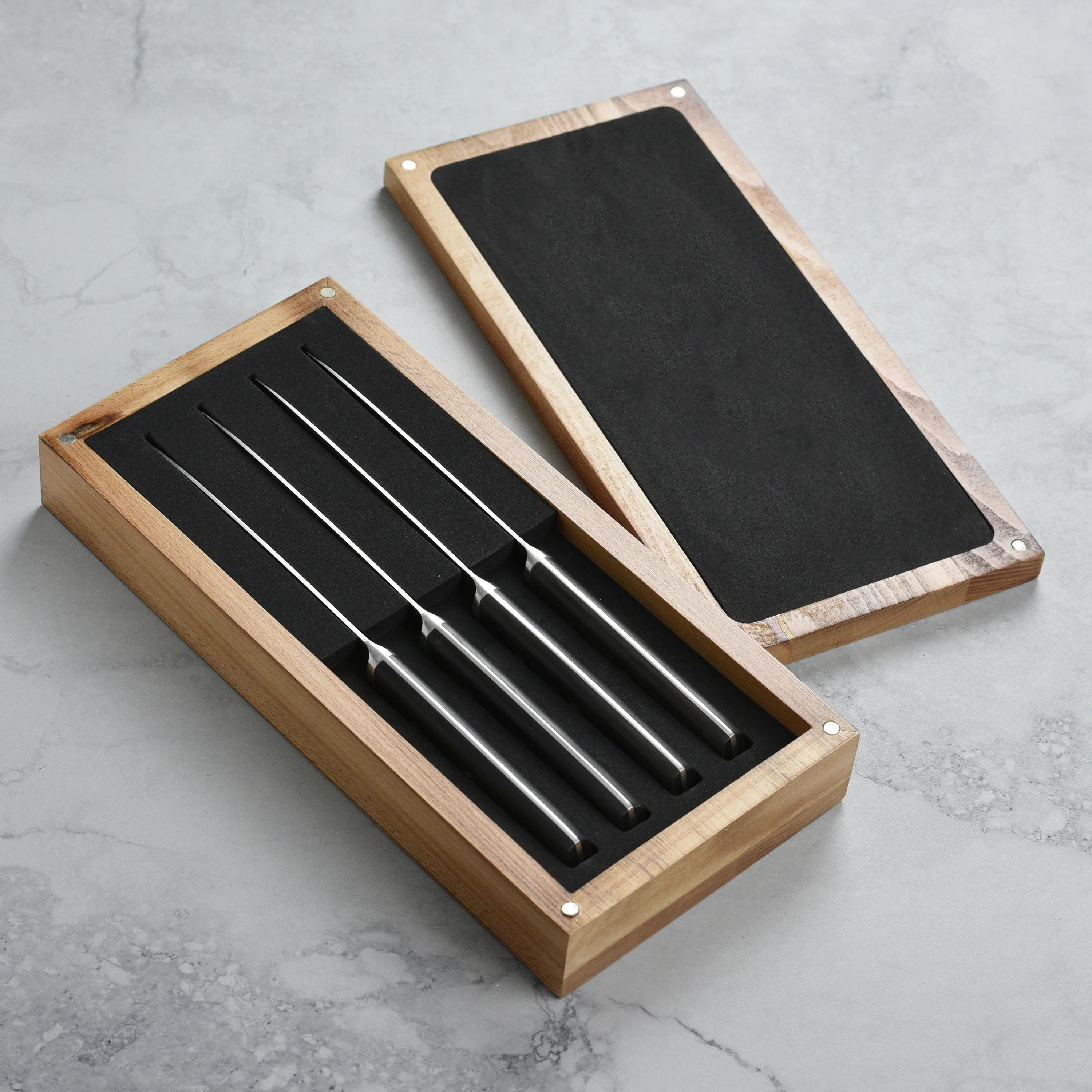 Enso Modern 4 Piece Steak Knife Set, Ebony - Image 8