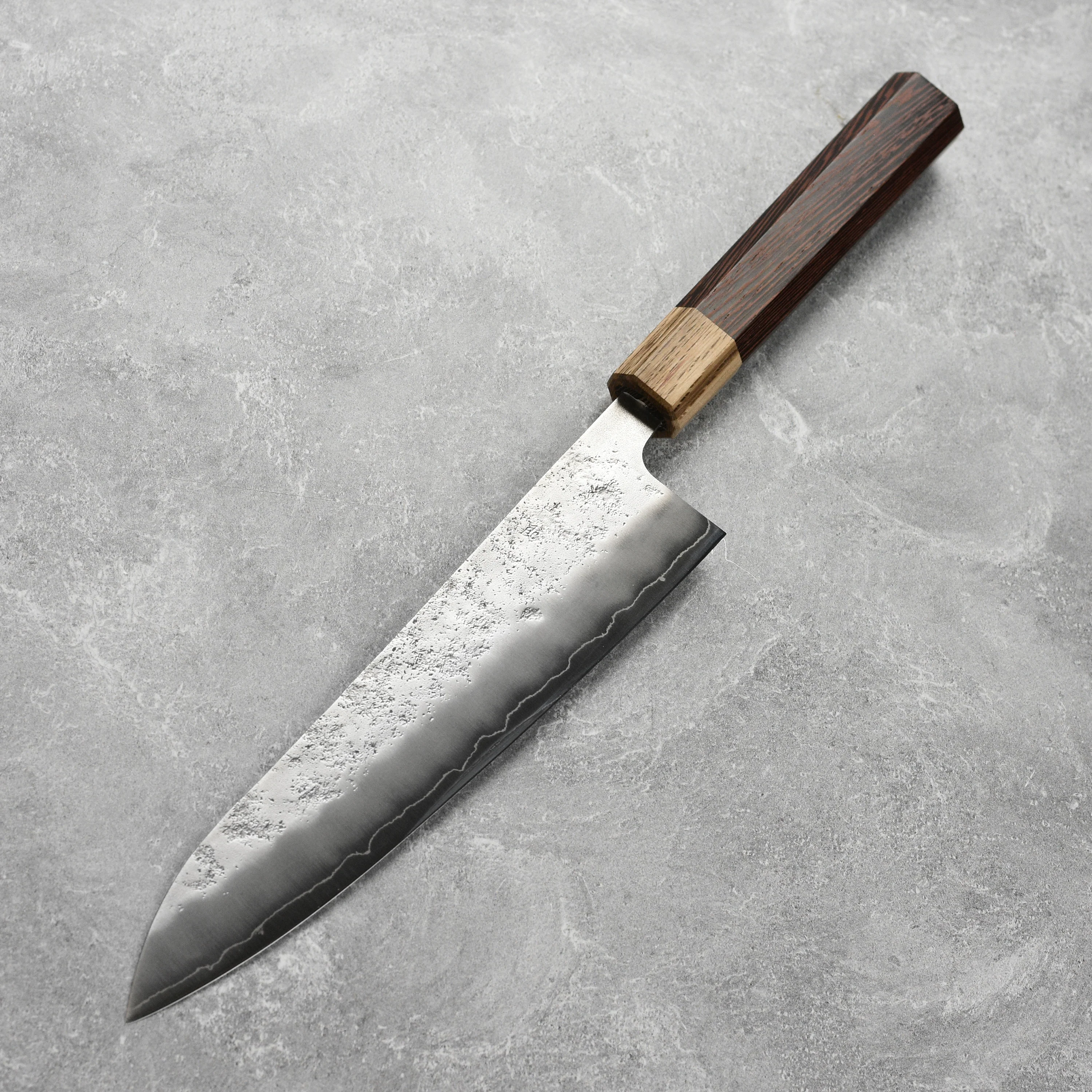 Enso Silver3 Nashiji 8.25" Gyuto - Image 6