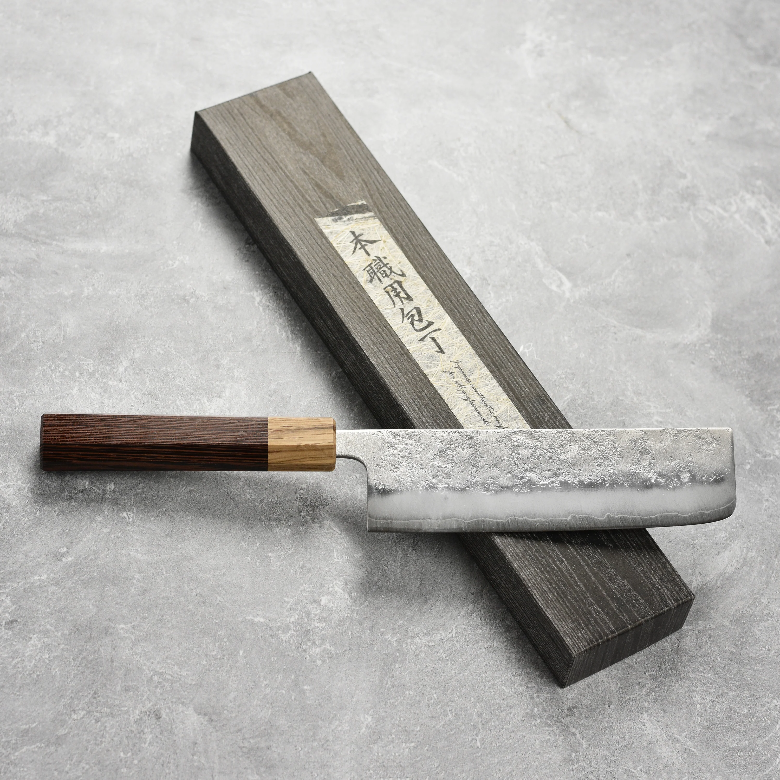 Enso Silver3 Nashiji 6.5" Nakiri - Image 8