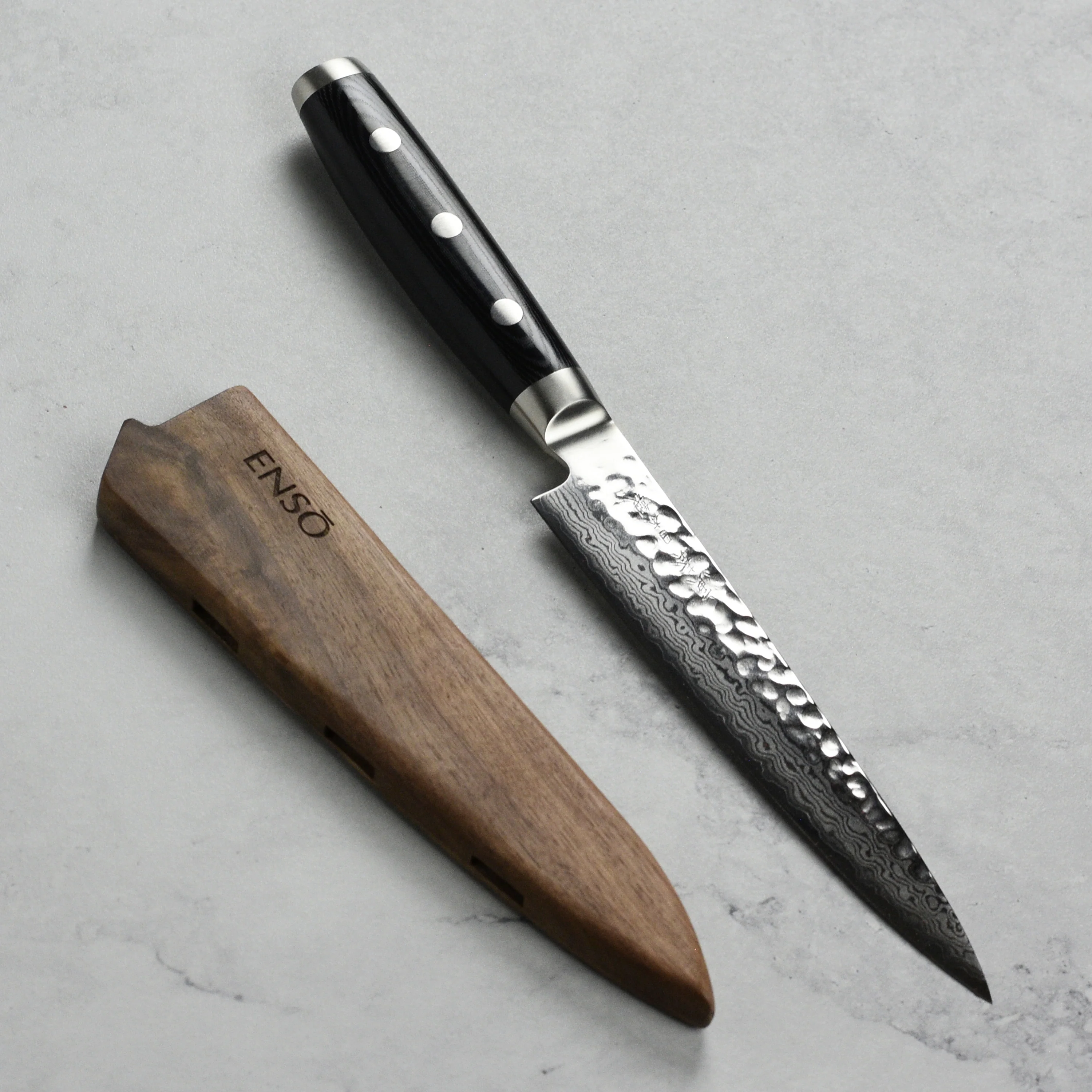Enso Walnut Magnetic Sheath for 6" Utility Knife - Image 5