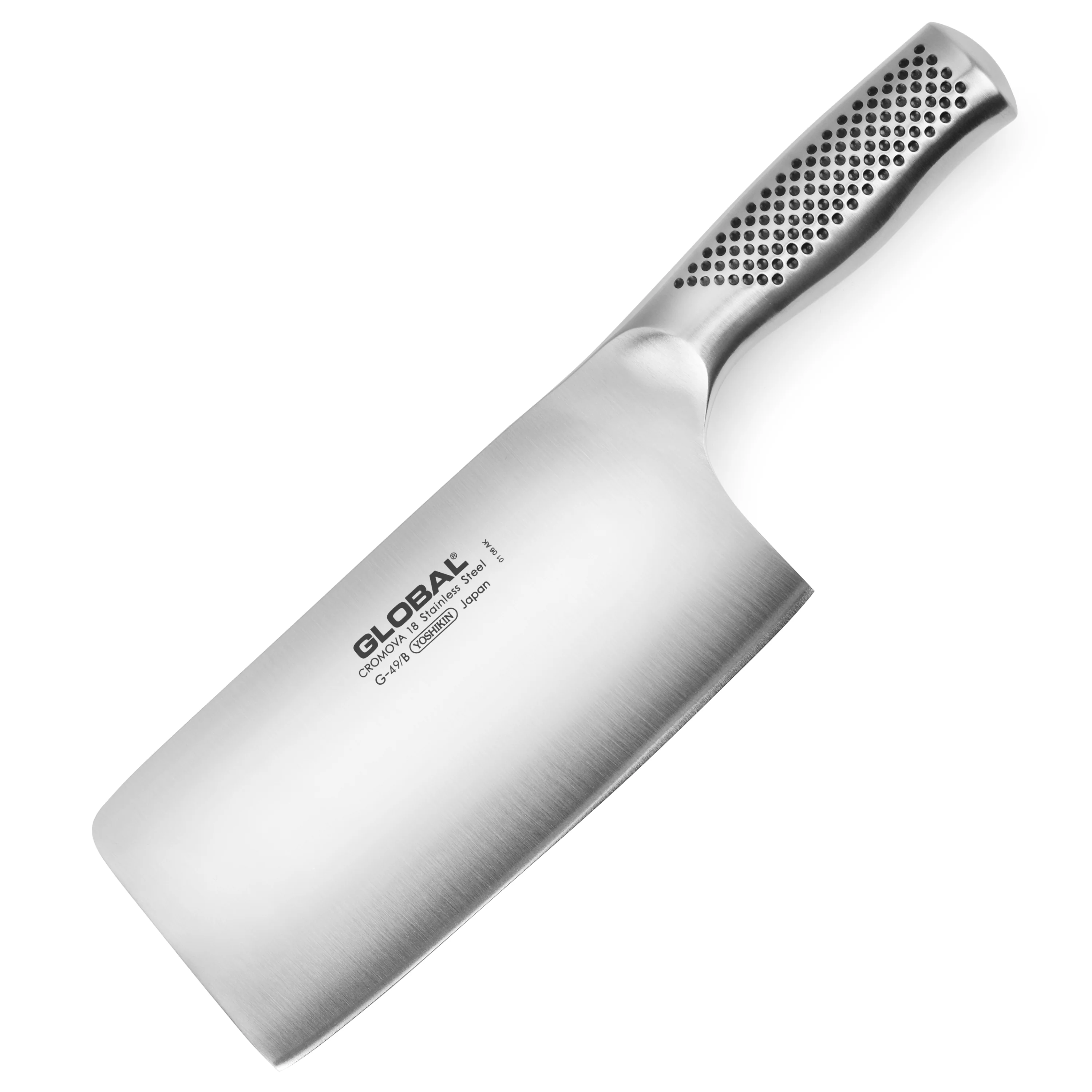 Global 7" Chinese Vegetable Cleaver - Image 4