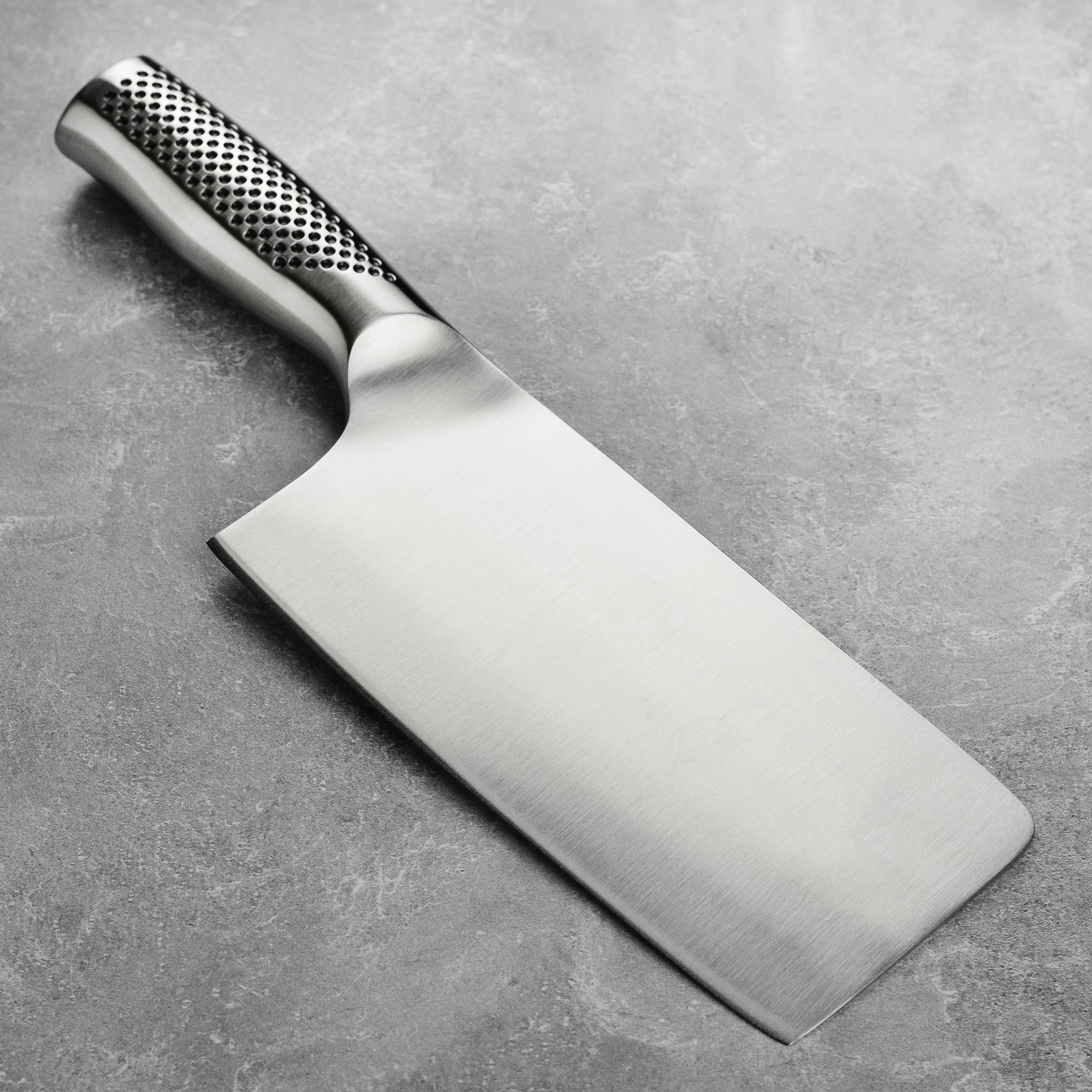 Global 7" Chinese Vegetable Cleaver - Image 5