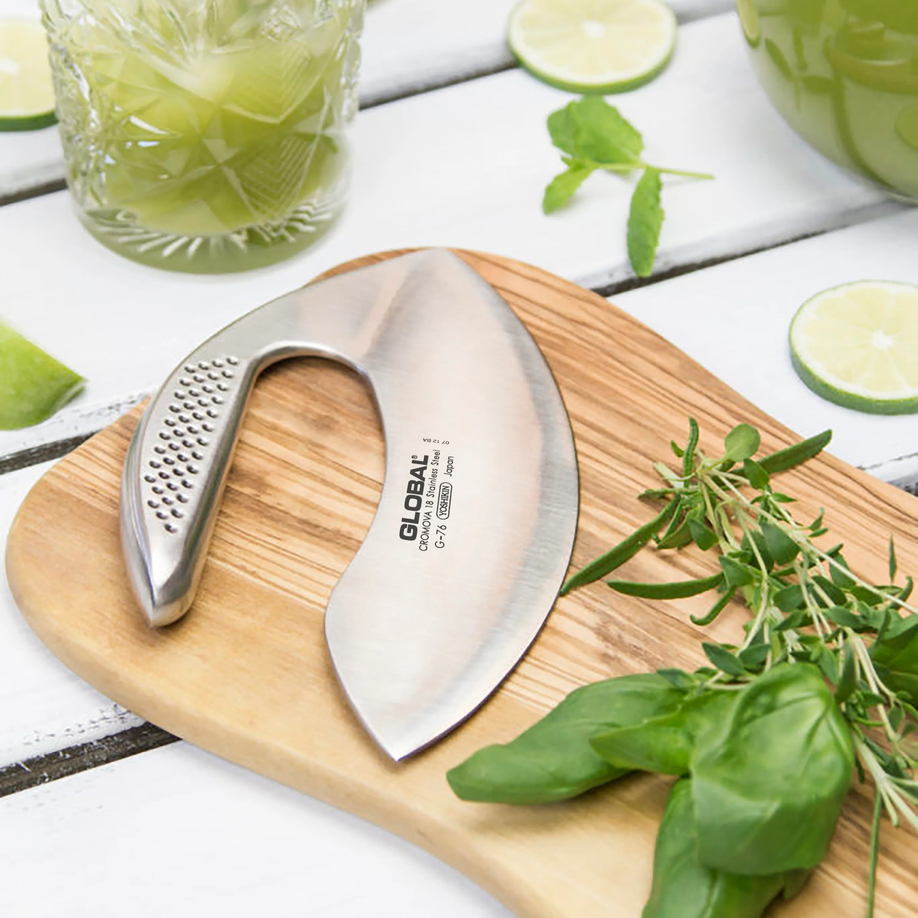 Global 7.25" Hachoir Mincing Knife - Image 5