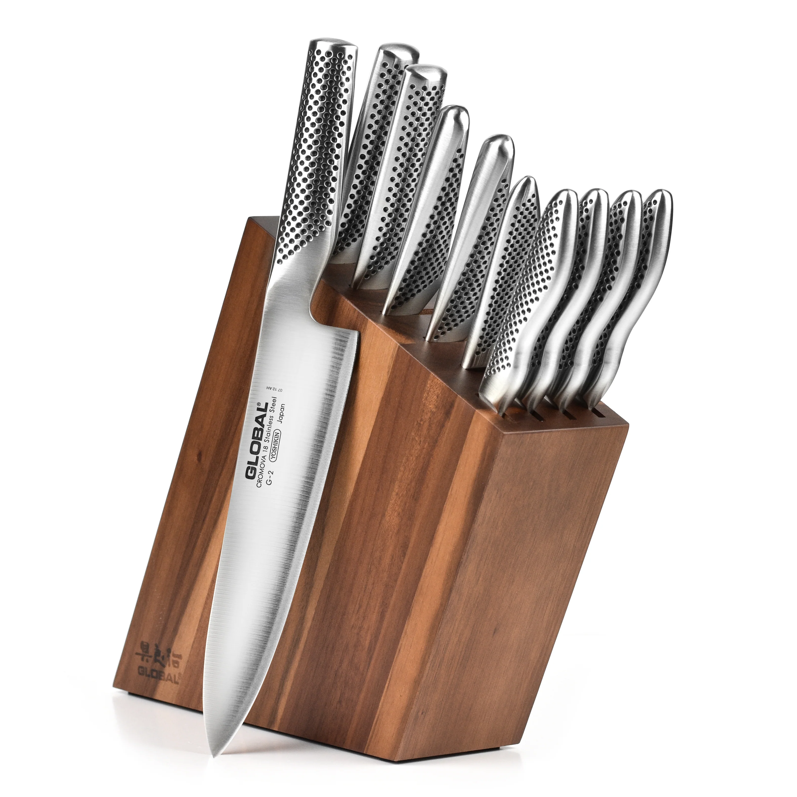 Global 11 Piece Akari Knife Block Set - Image 11
