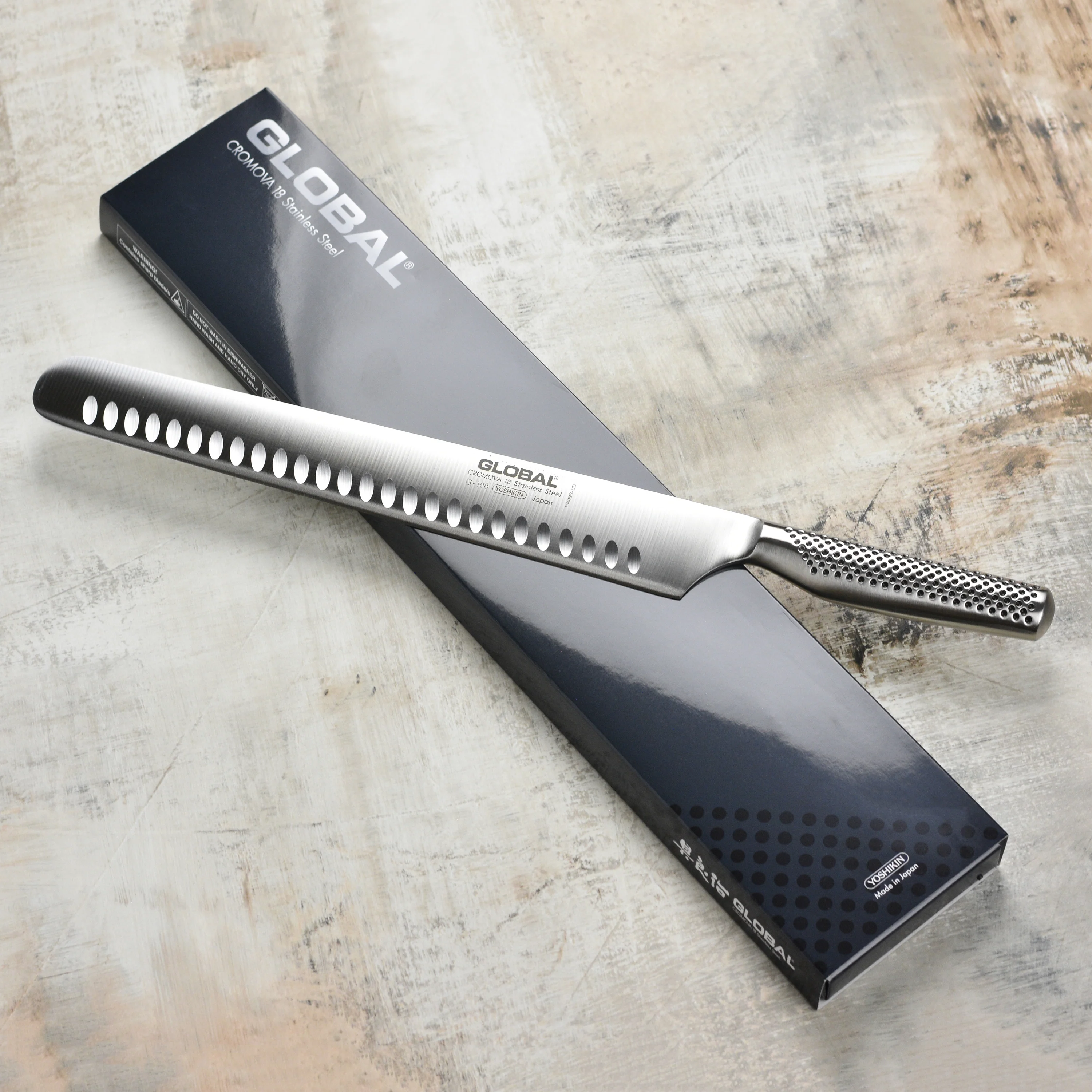 Global Model X 12" Brisket Slicing Knife - Image 9