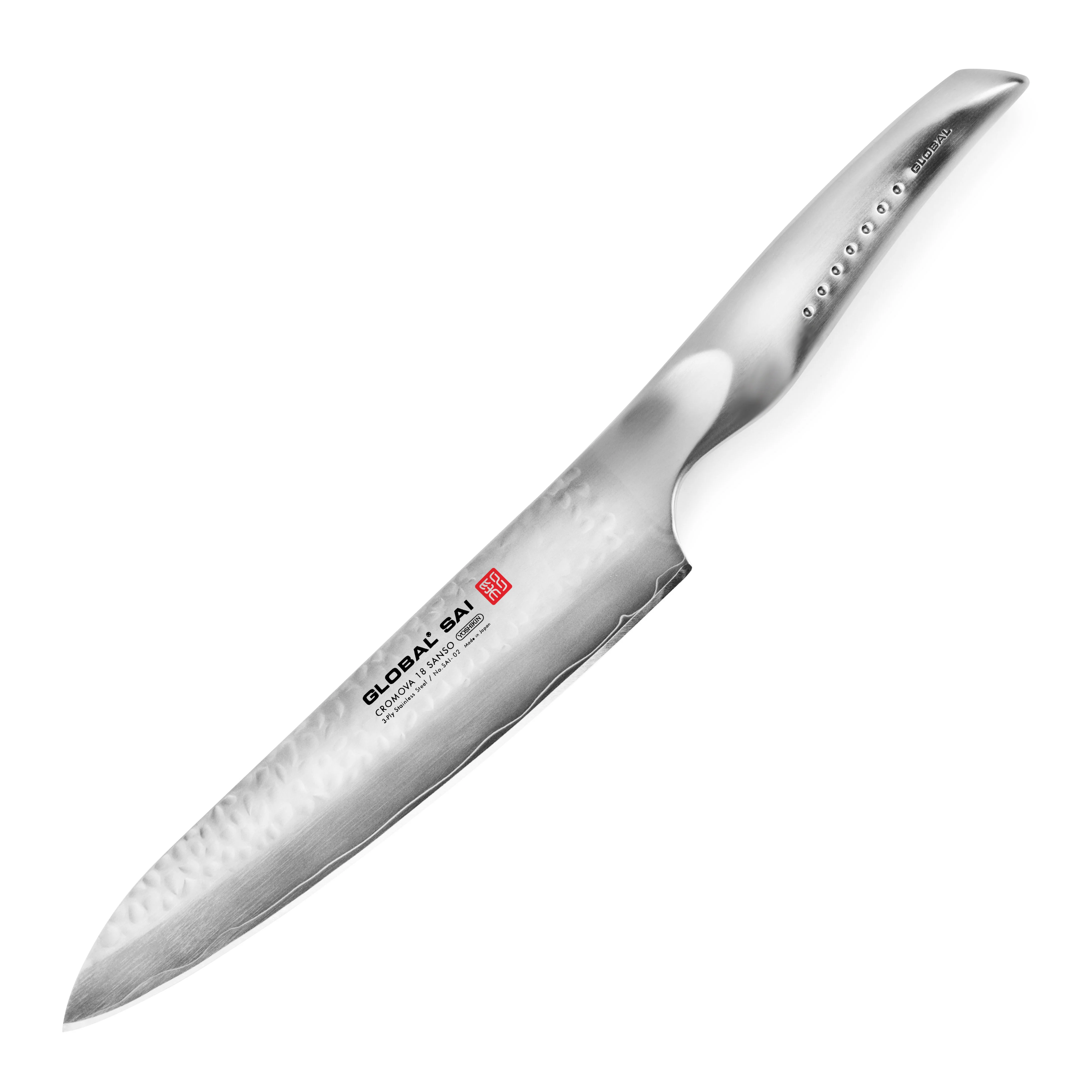 Global Sai 8" Chef's Knife - Image 4