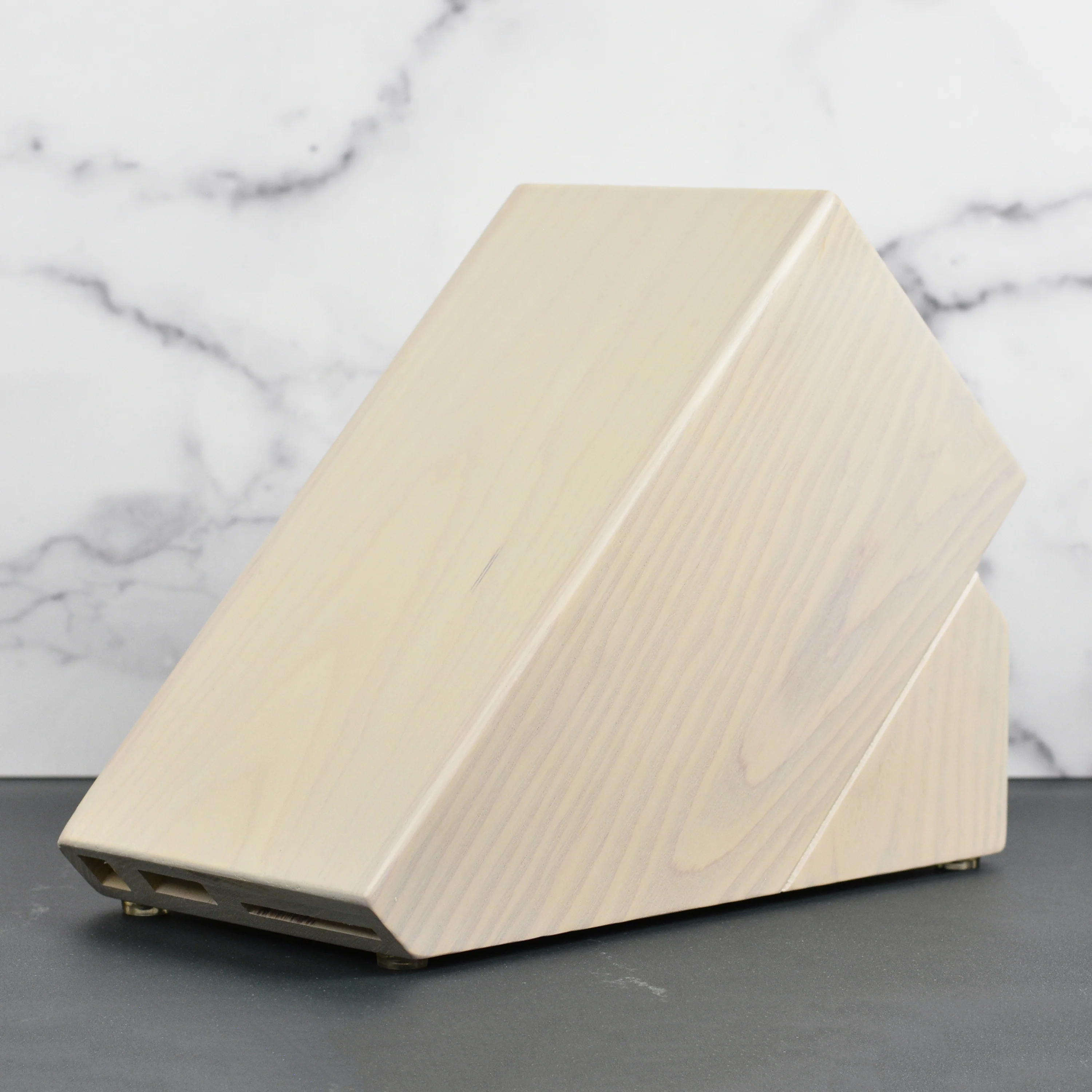 24 Slot Gray Ash Knife Block - Image 4