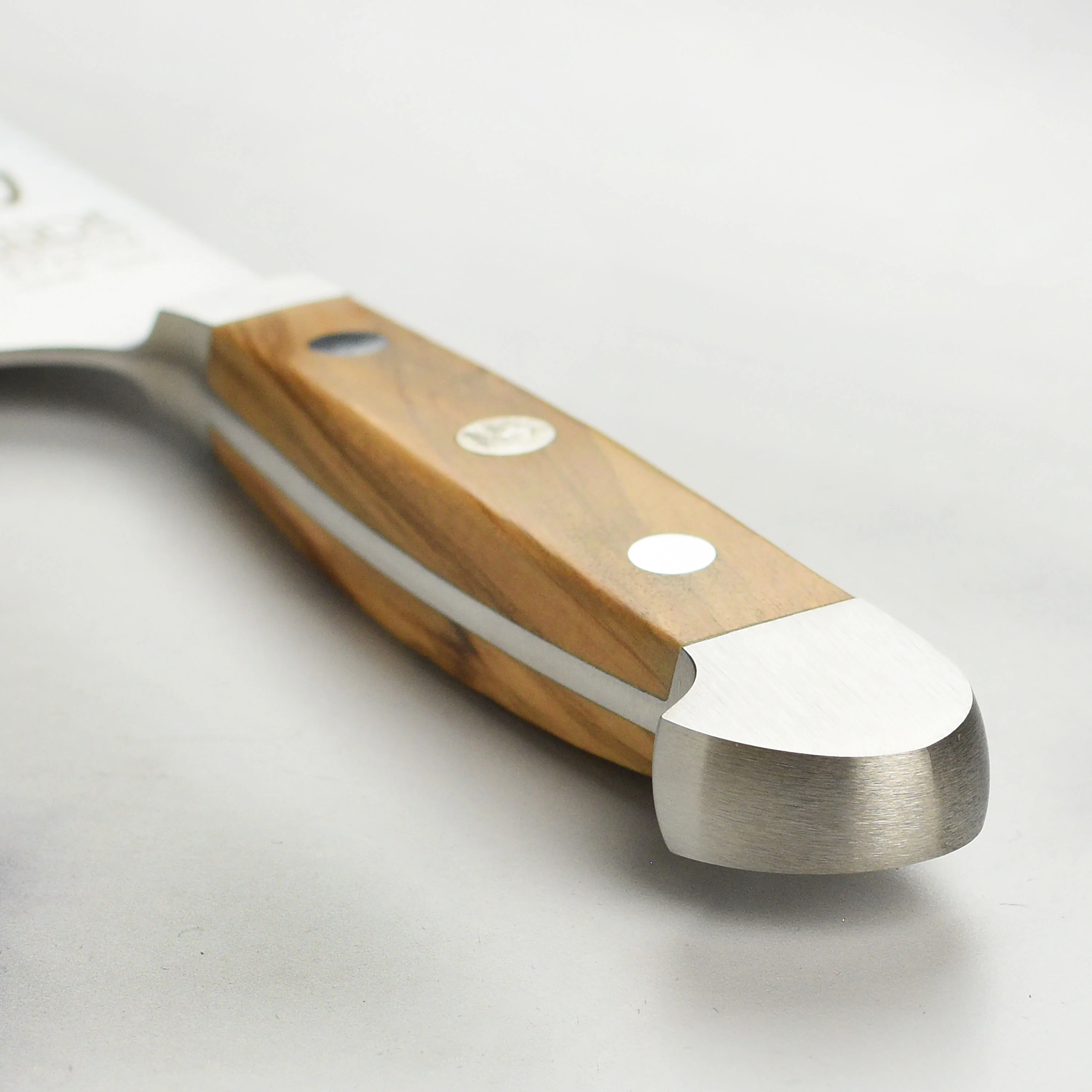 Gude Alpha Olive 6" Chai Dao with Sheath - Image 3