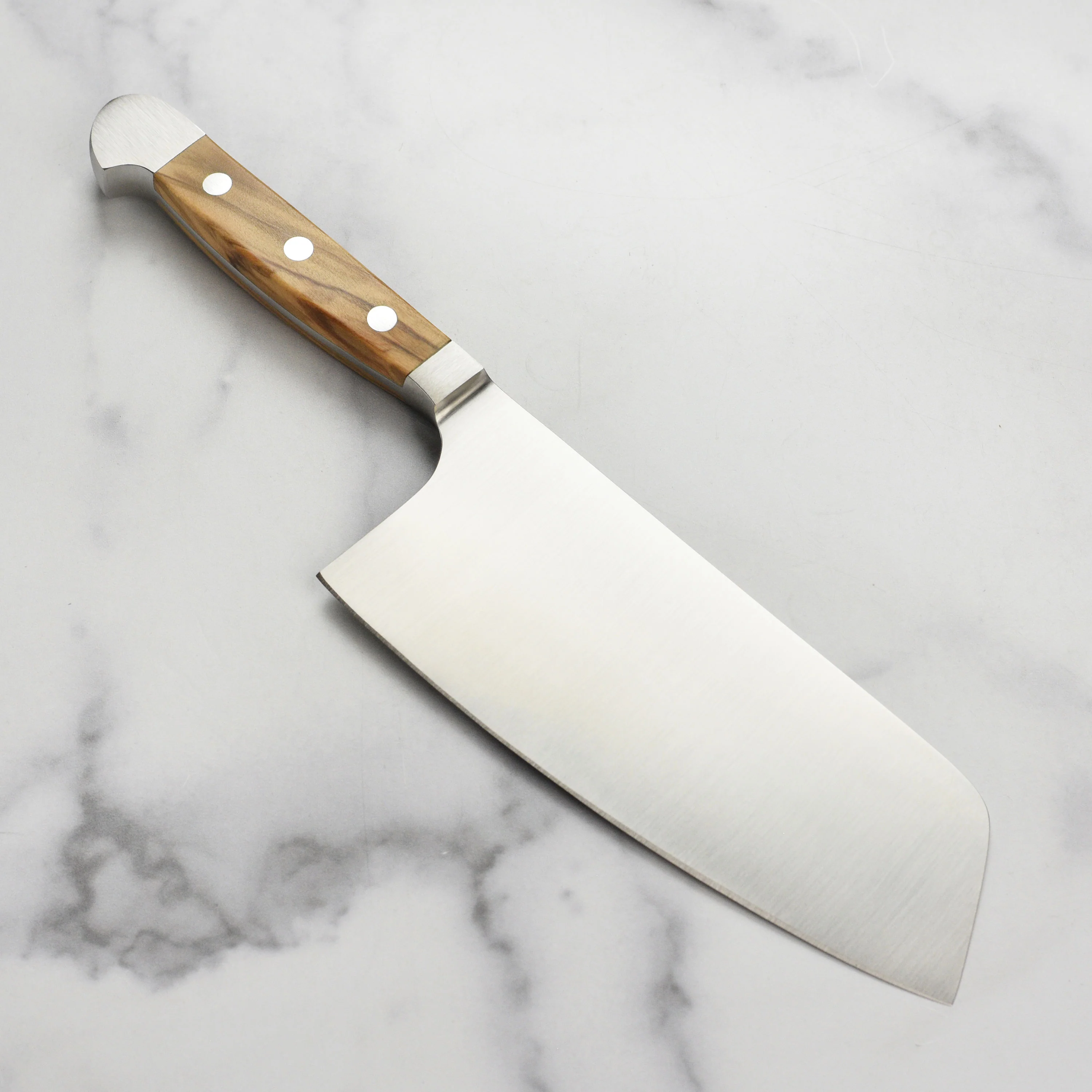 Gude Alpha Olive 6" Chai Dao with Sheath - Image 5