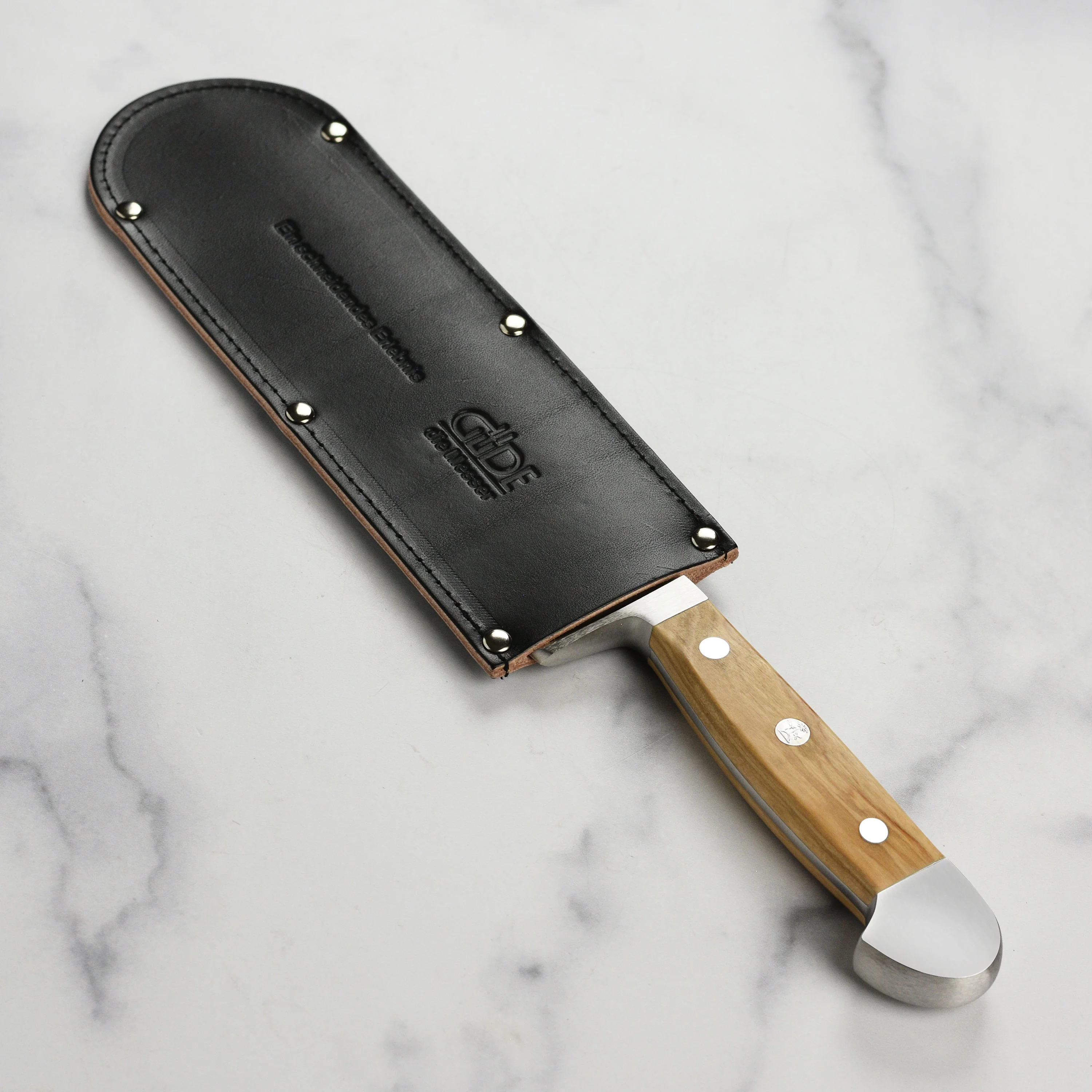 Gude Leather Sheath for 8.25" Chef's Knife - Image 6