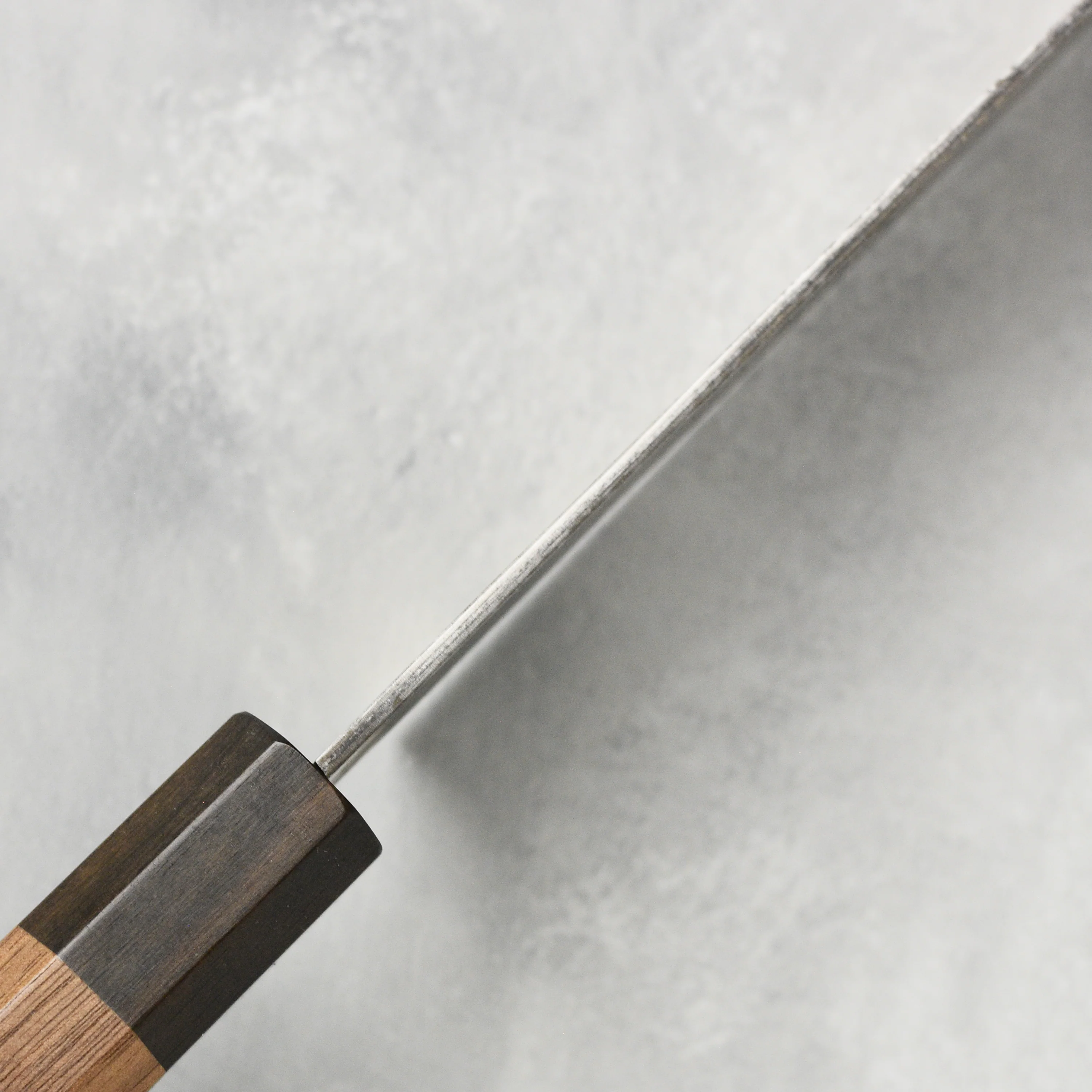 Hatono Aogami Super Kurouchi Stainless Clad 8.25" Kiritsuke Gyuto - Image 7