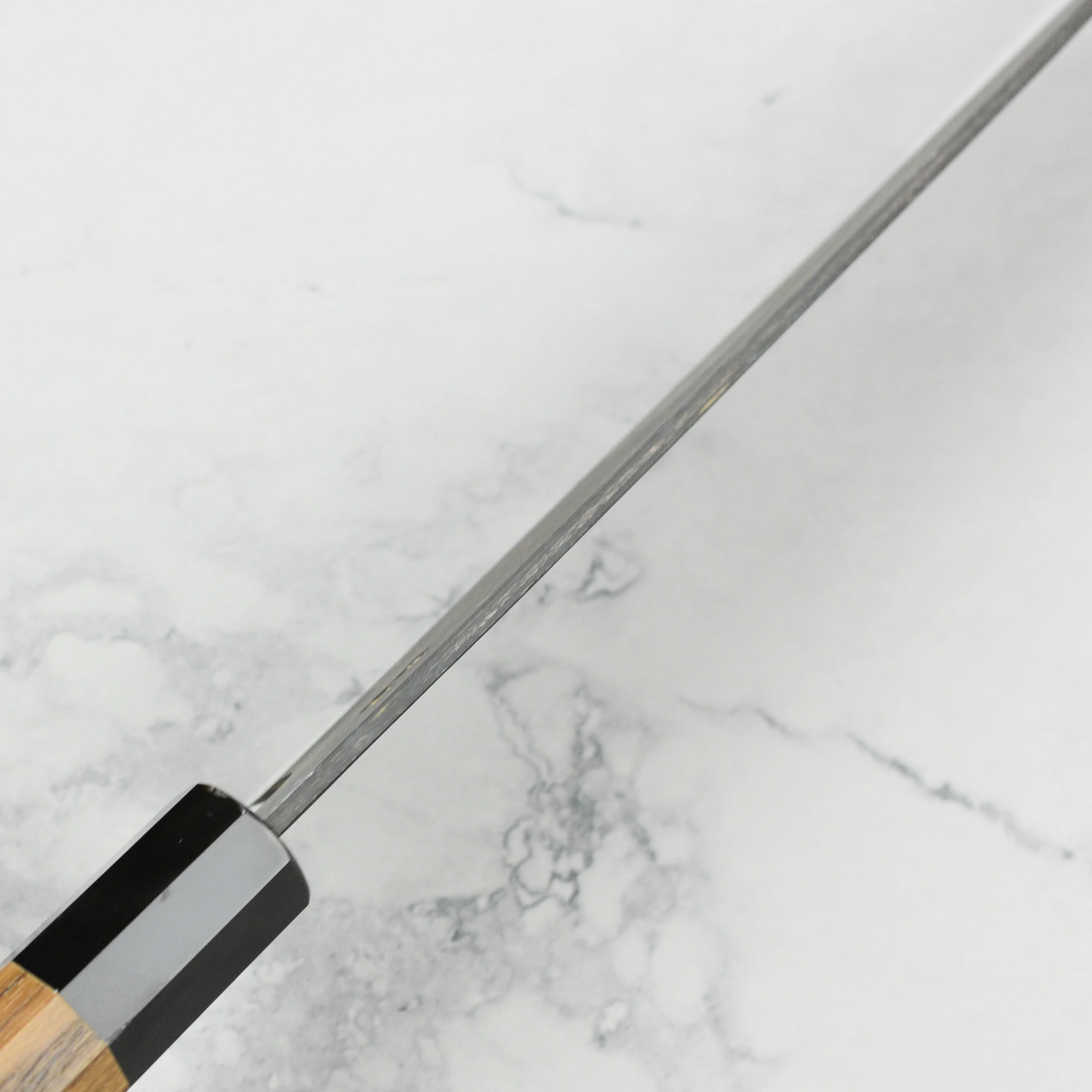 Hatsukokoro Aosagi Aogami #2 Kurouchi 9.4" Gyuto - Image 3