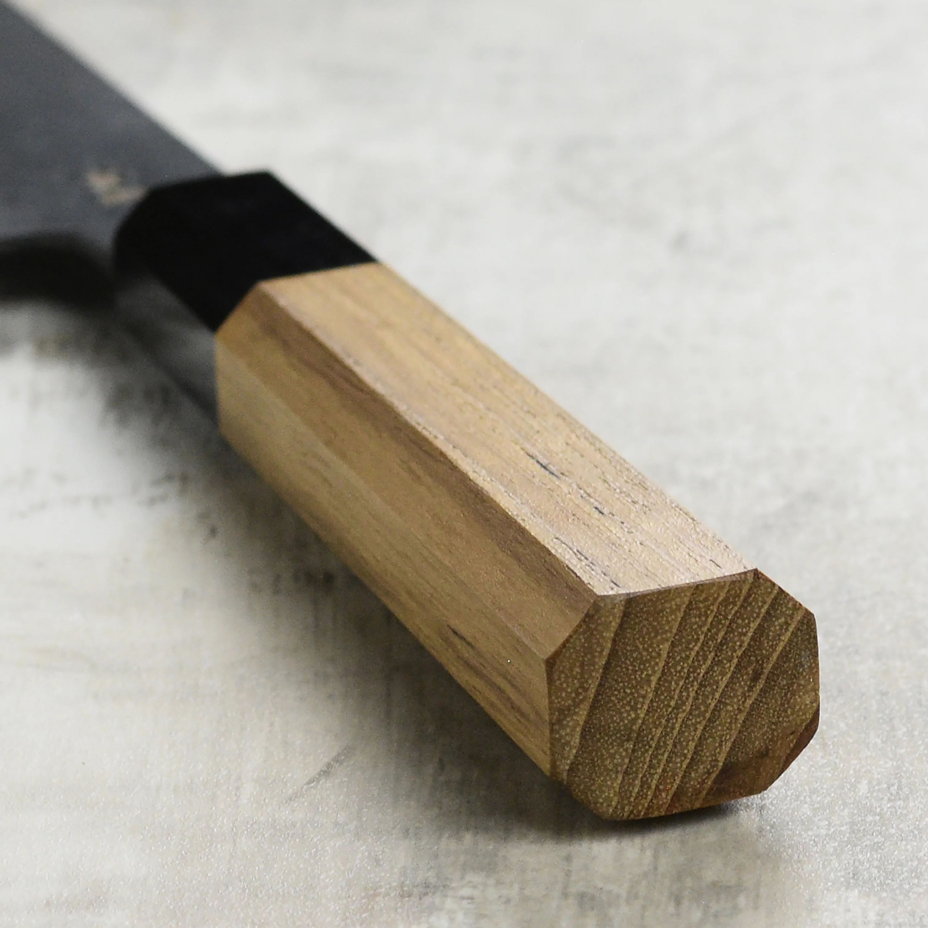 Hatsukokoro Aosagi Aogami #2 Kurouchi 7" Santoku - Image 2