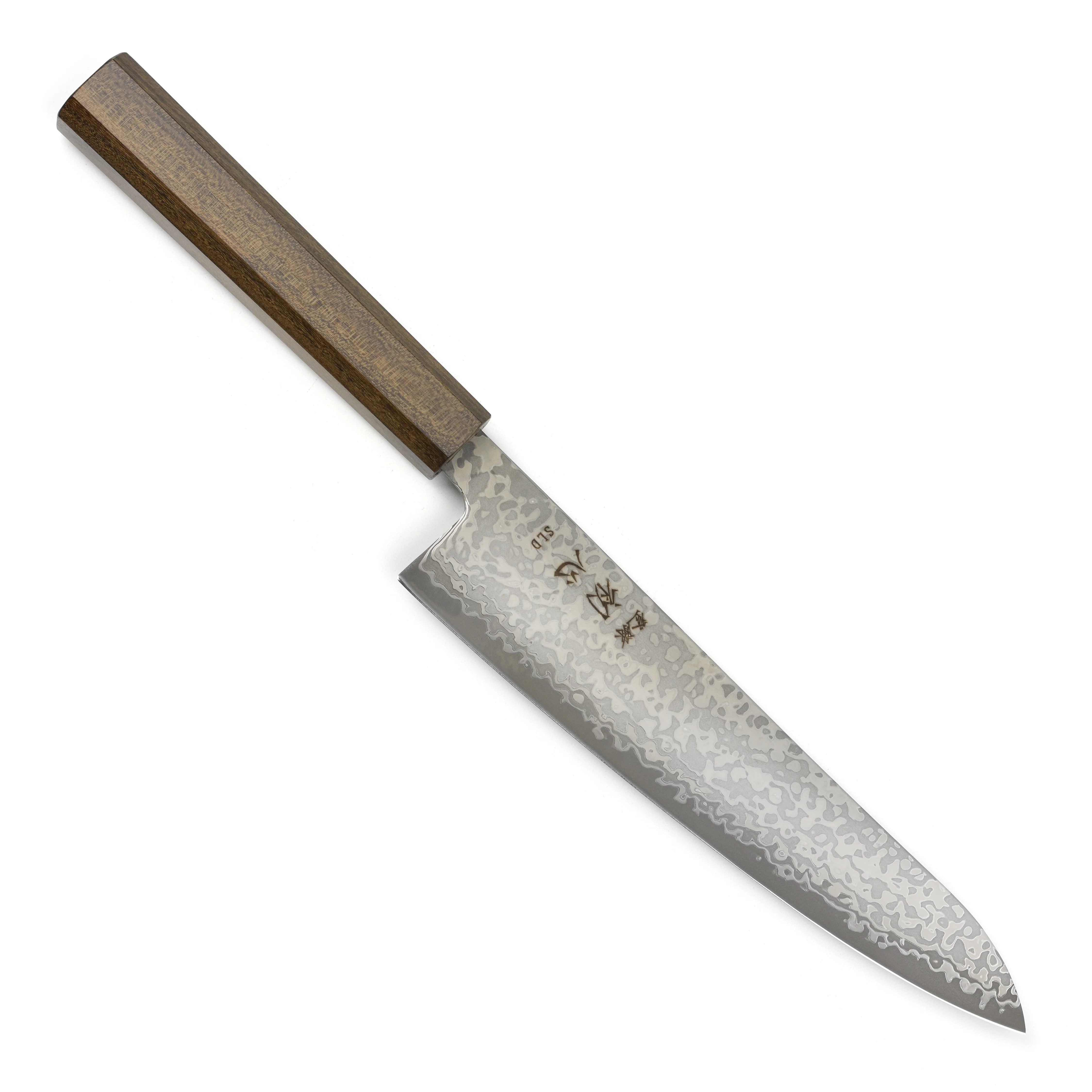 Hatsukokoro Hikari SLD Kurozome Damascus 8" Gyuto - Image 9