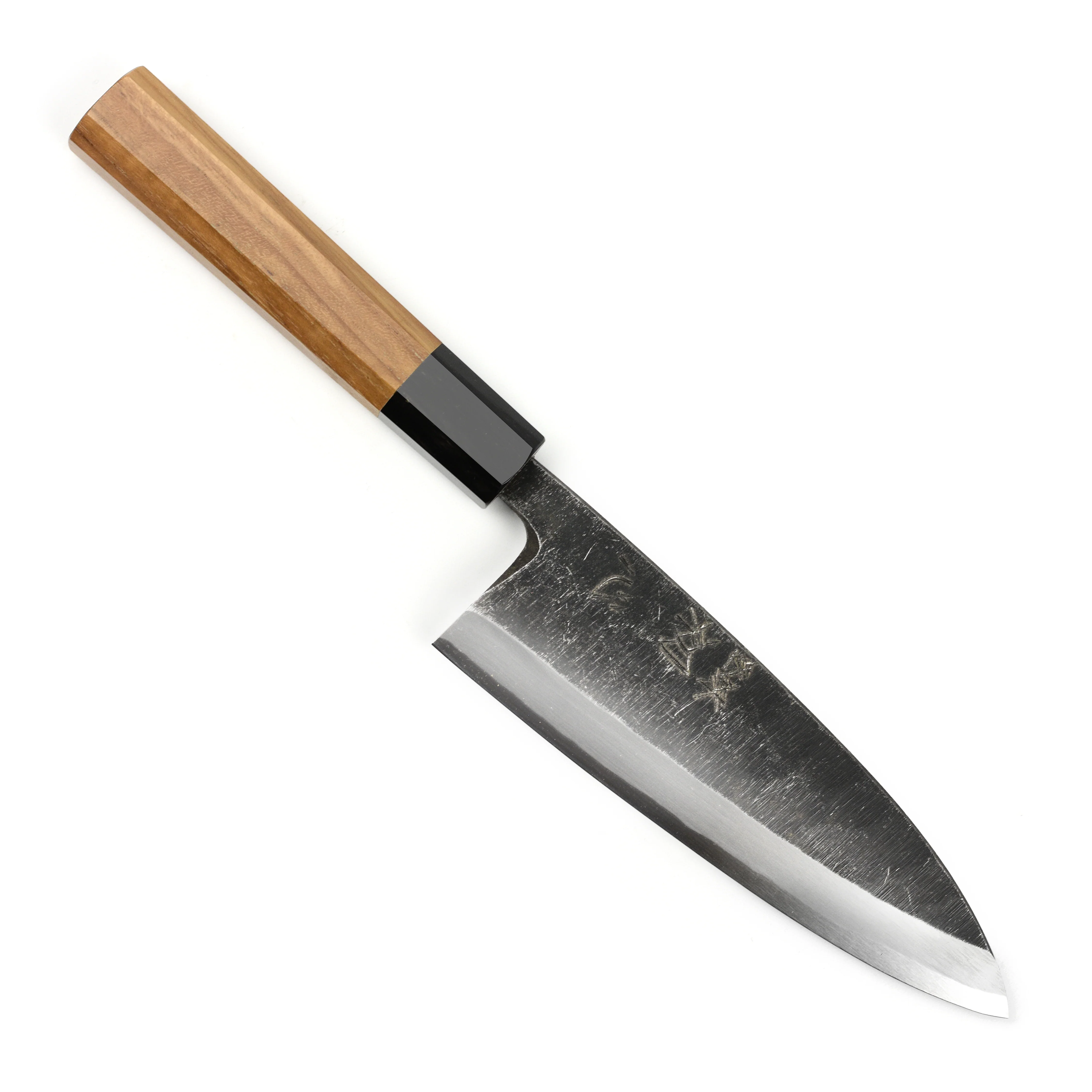 Hatsukokoro Shirasagi Aogami #2 Kurouchi 6.5" Single-Bevel Deba - Image 9