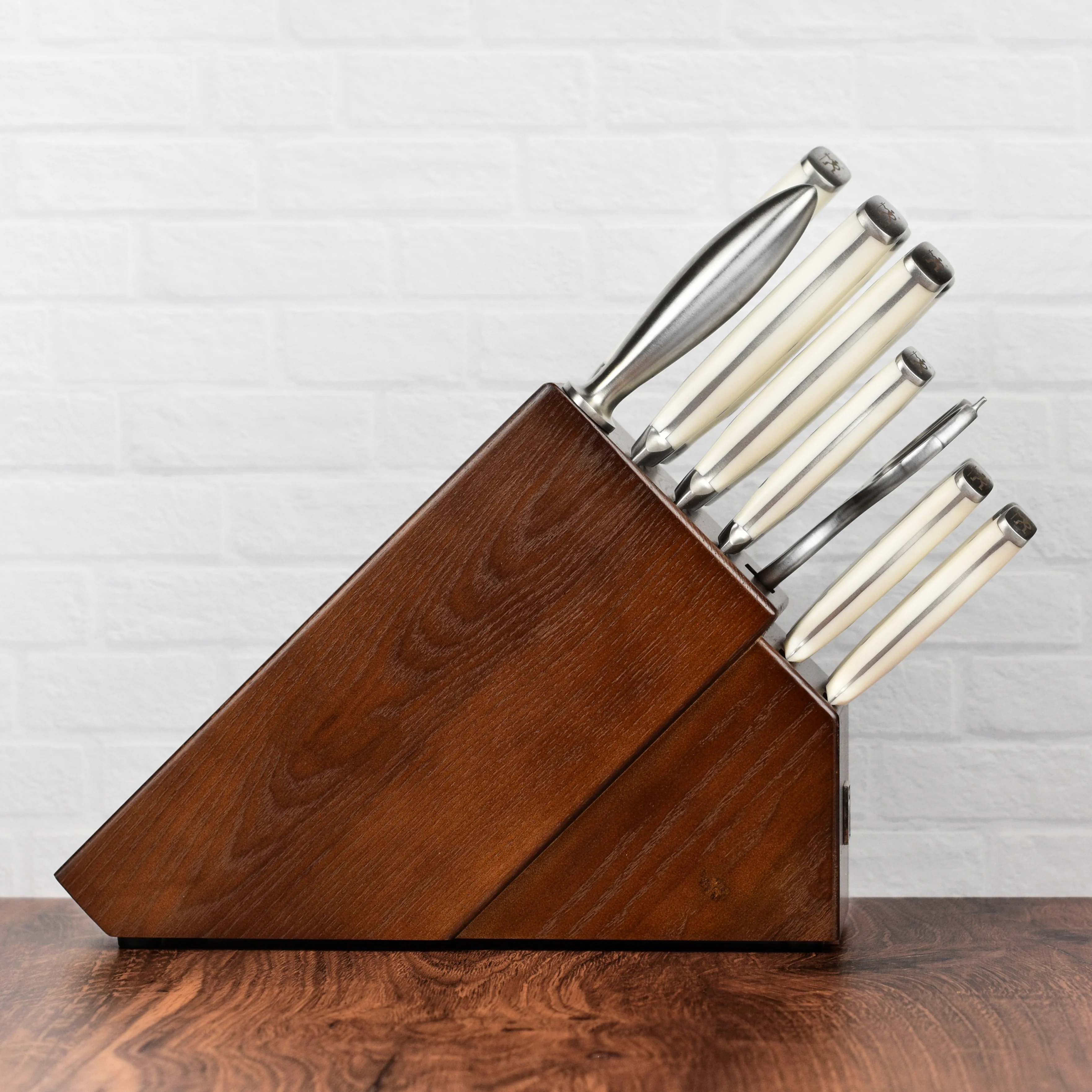 Henckels Forged Accent 16 Piece Off-White Knife Block Set - Image 5