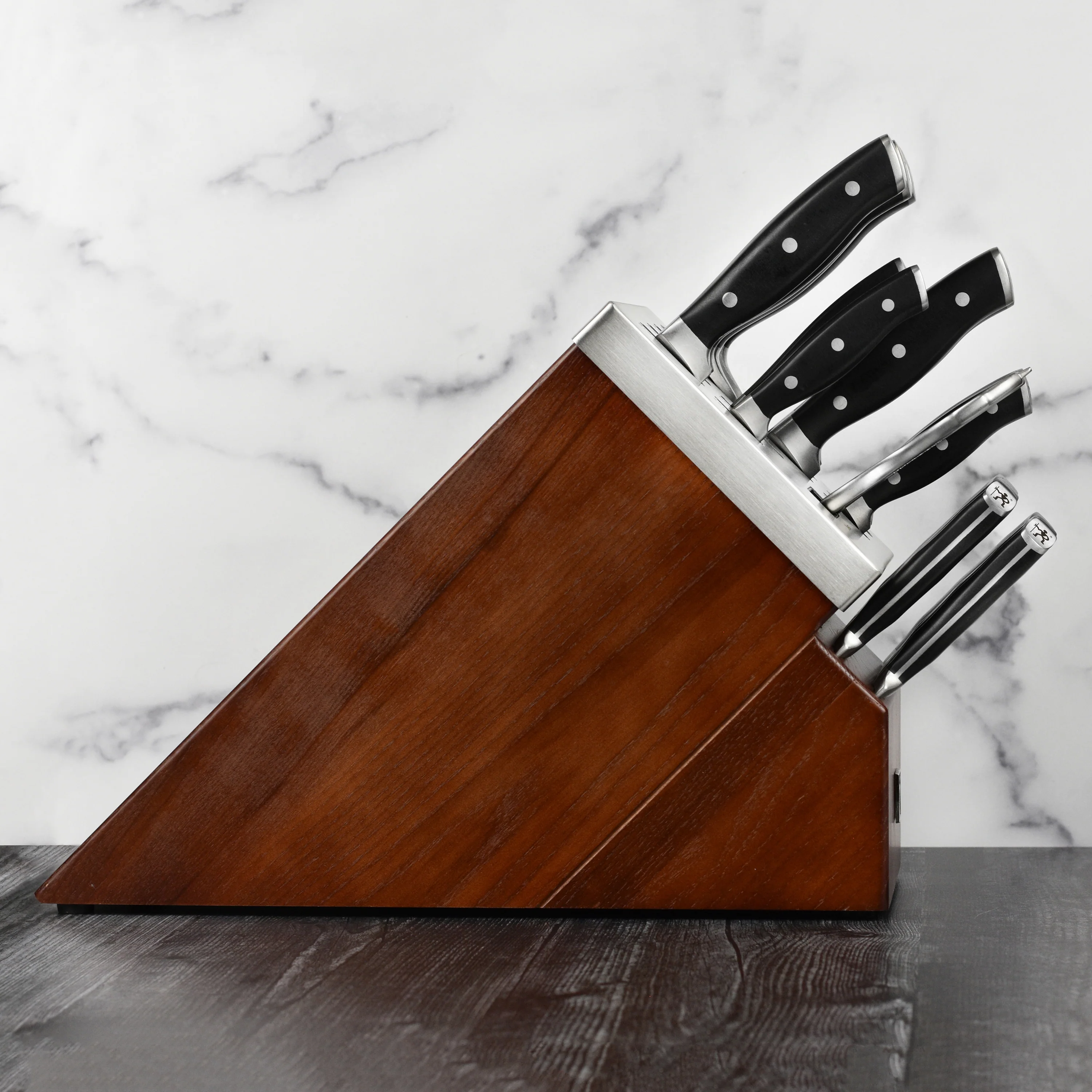 Henckels Forged Accent 20 Piece Self-Sharpening Knife Block Set, Black Handles - Image 11