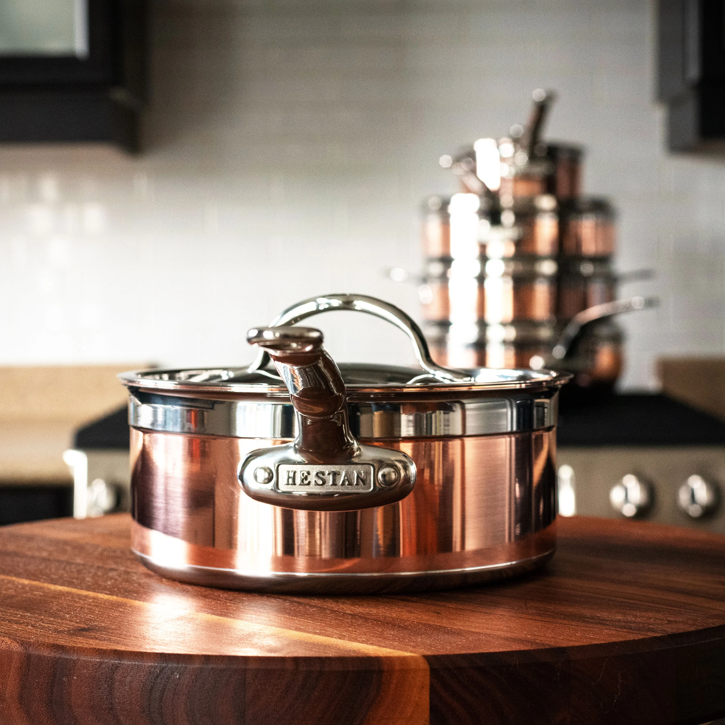 Hestan CopperBond 3-quart Induction Copper Saucepan - Image 6