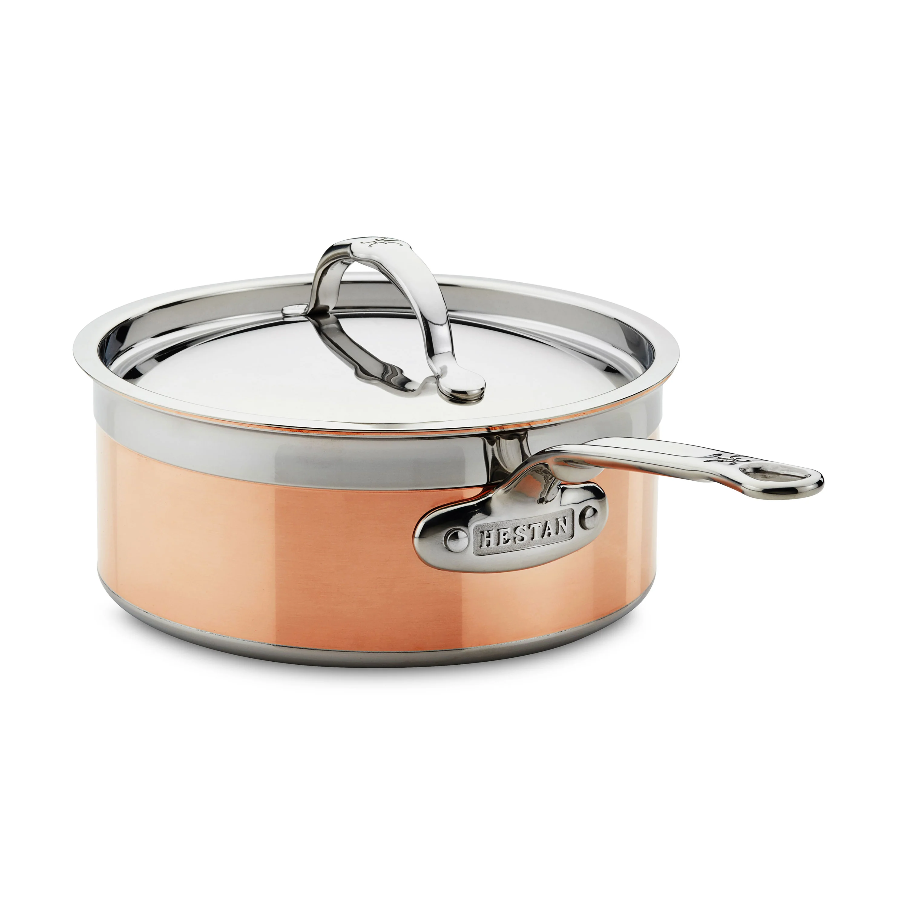 Hestan CopperBond 3-quart Induction Copper Saucepan - Image 7
