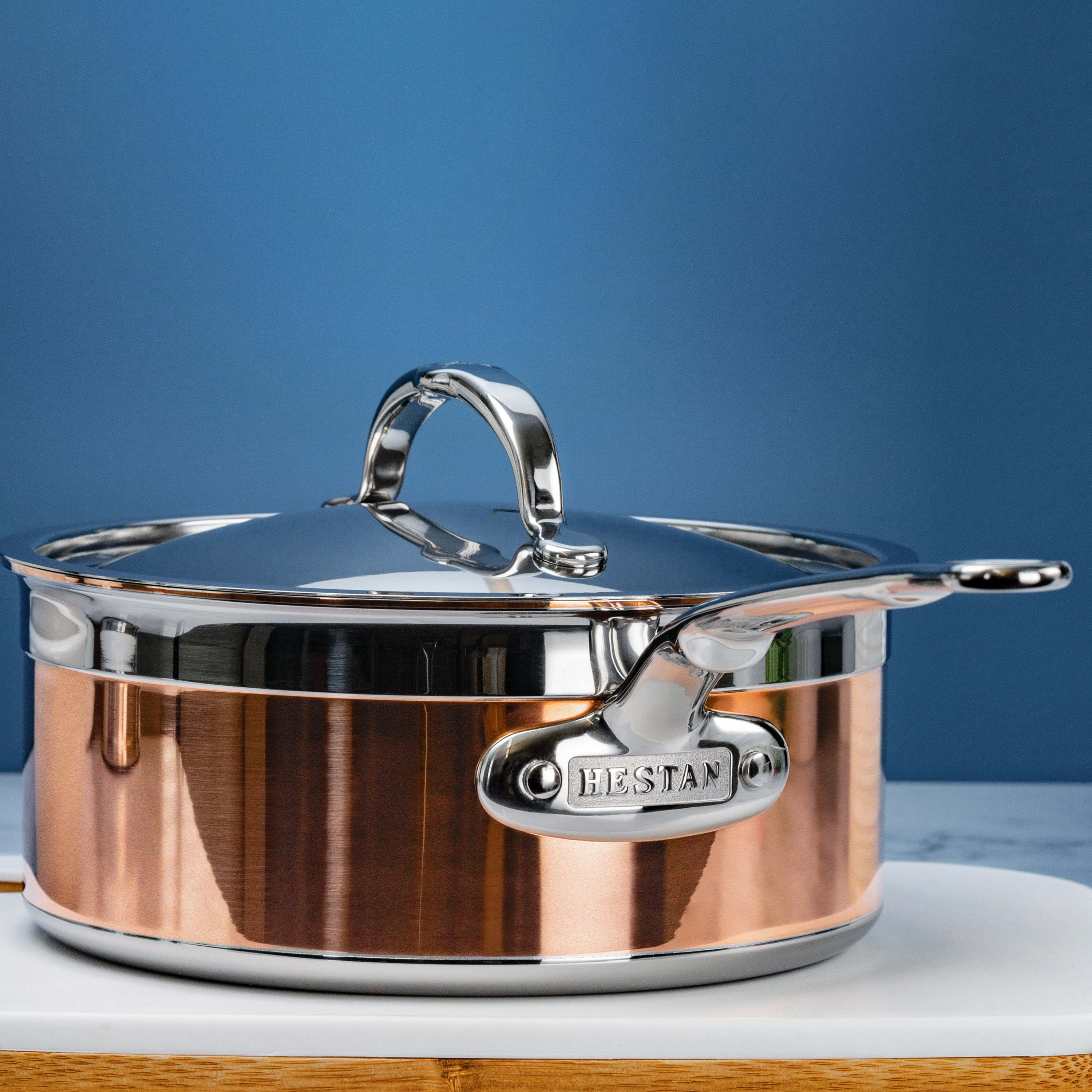Hestan CopperBond 1.5-quart Induction Copper Saucepan - Image 4