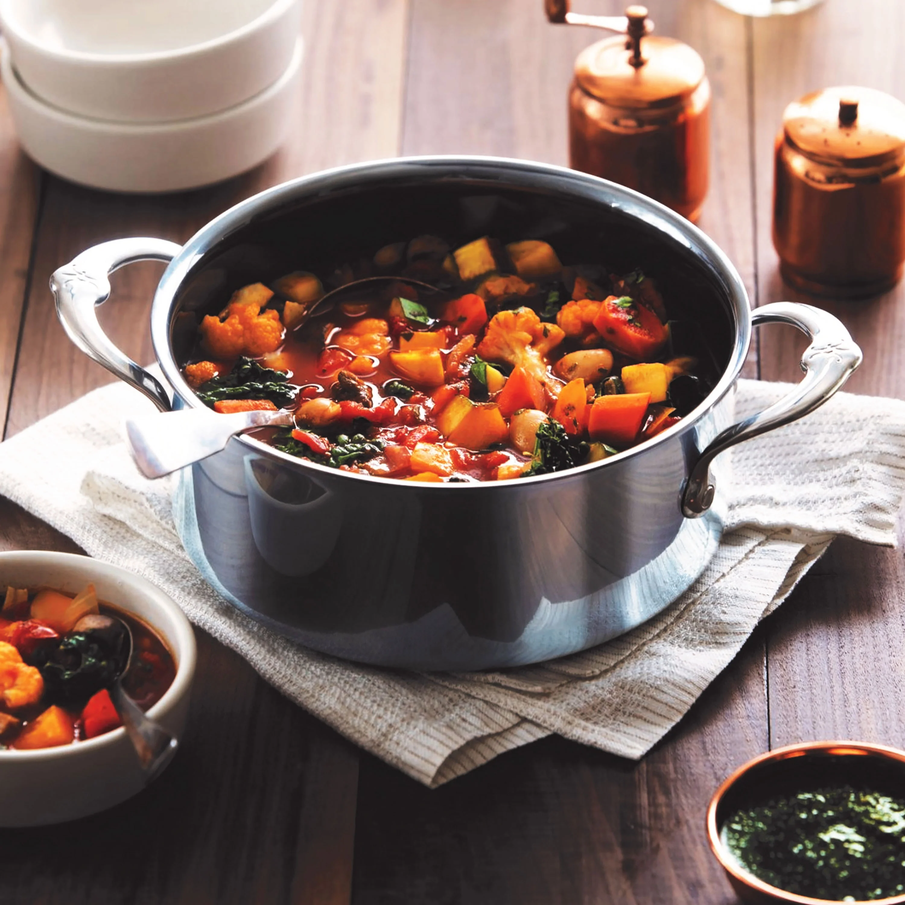 Hestan NanoBond 3-quart Titanium Stainless Steel Soup Pot - Image 2