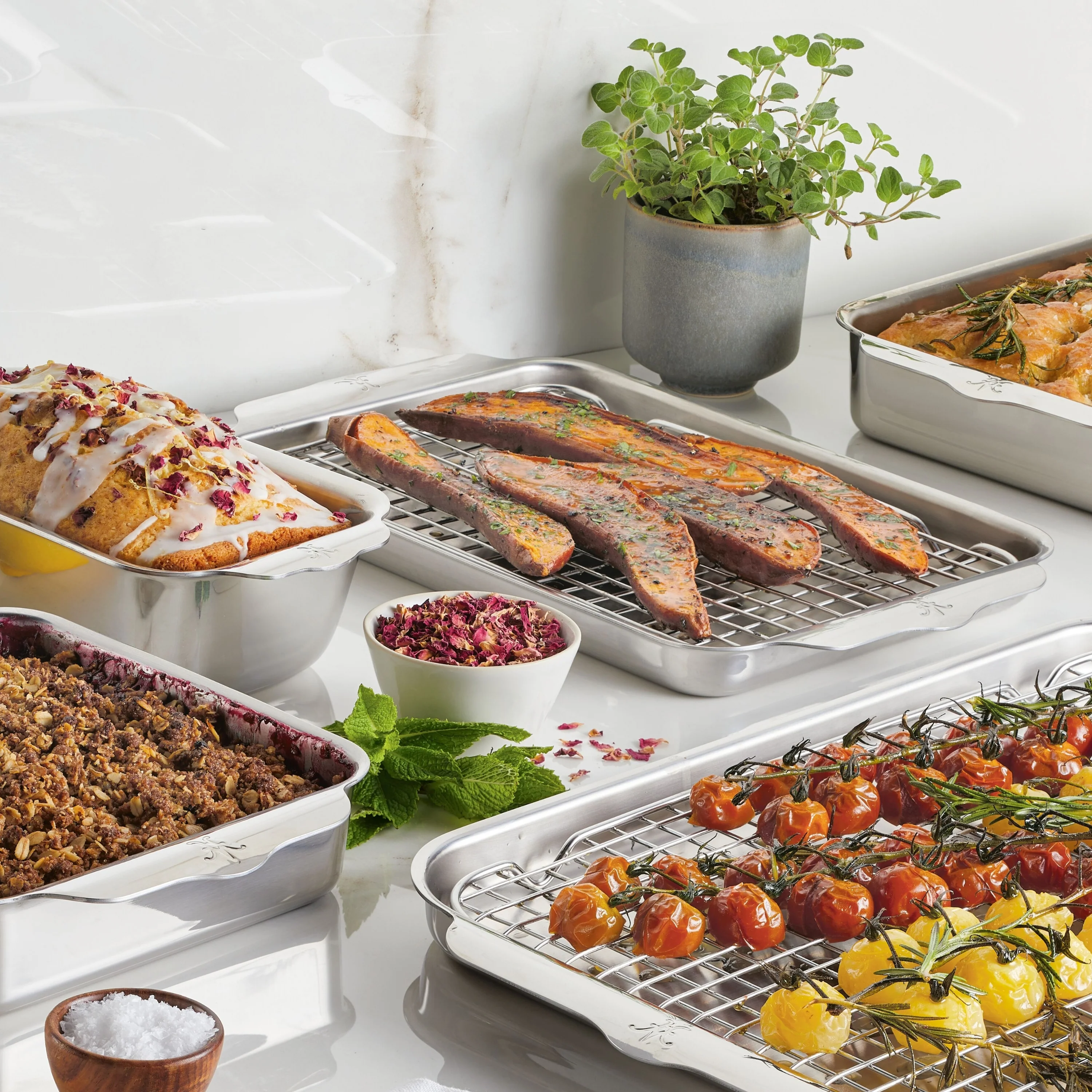 Hestan OvenBond Baking Rack for Half Sheet Pan, 2-pack - Image 6